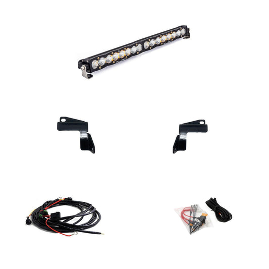 Baja Designs S8 20 Inch Bumper Light Bar Kit | 2020-22 Sierra GMC 2500HD/3500HD Dunes 2 Dezert SXS