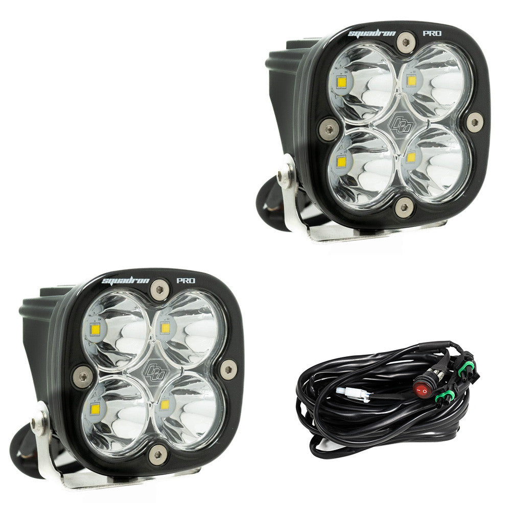Baja Designs Squadron Pro LED Light Pods | Universal Pair Dunes 2 Dezert SXS