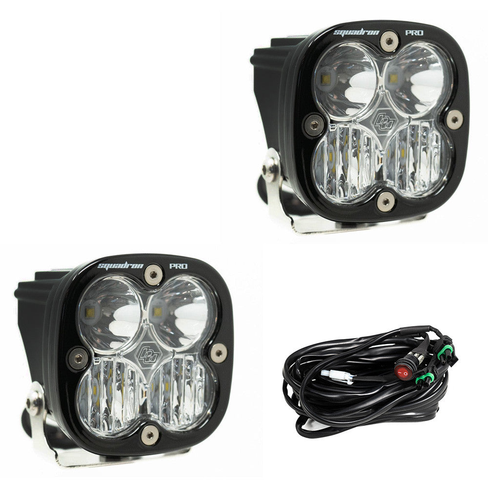Baja Designs Squadron Pro LED Light Pods | Universal Pair Dunes 2 Dezert SXS