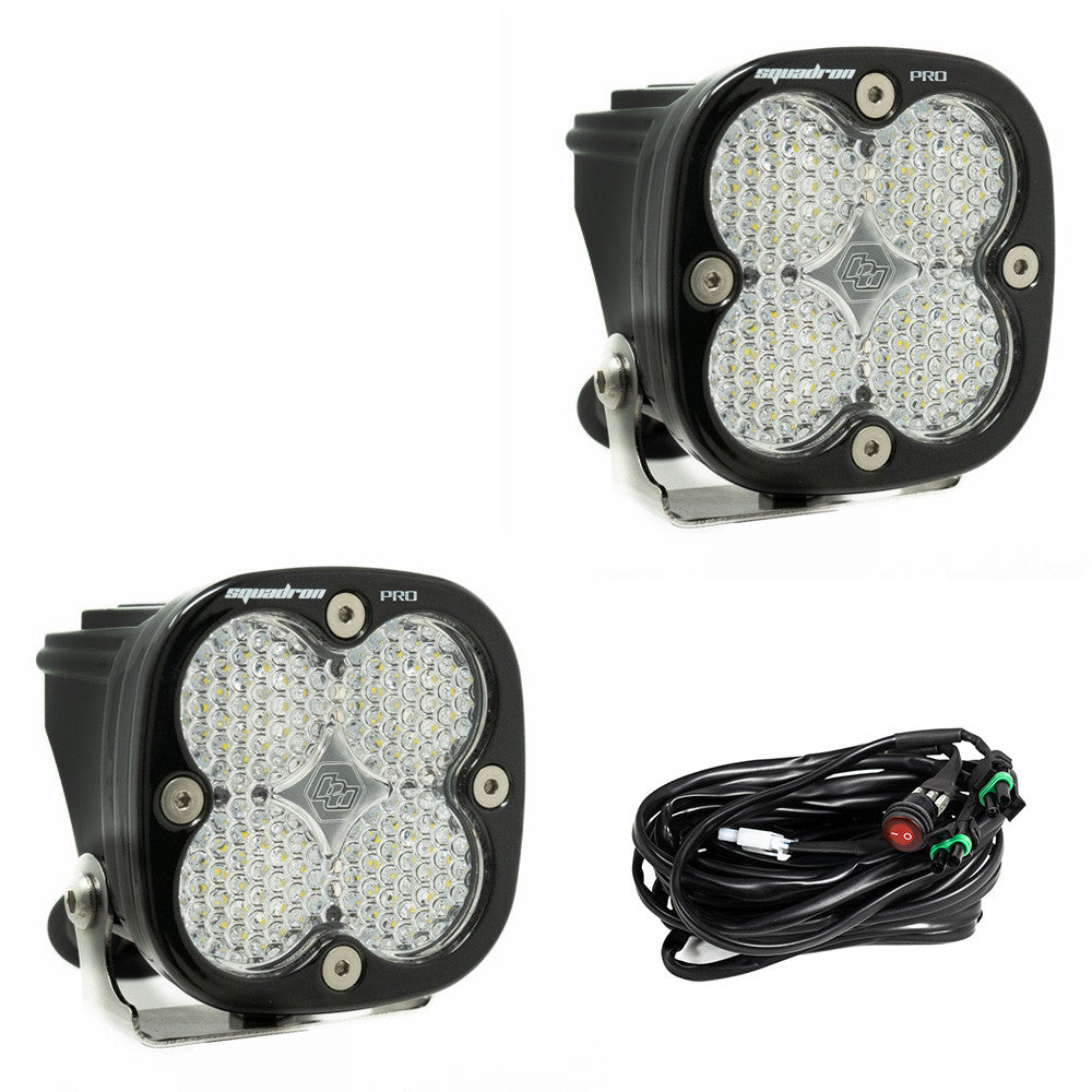 Baja Designs Squadron Pro LED Light Pods | Universal Pair Dunes 2 Dezert SXS