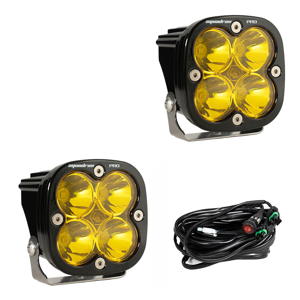 Baja Designs Squadron Pro LED Light Pods | Universal Pair Dunes 2 Dezert SXS