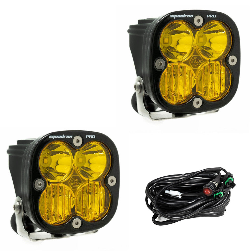 Baja Designs Squadron Pro LED Light Pods | Universal Pair Dunes 2 Dezert SXS