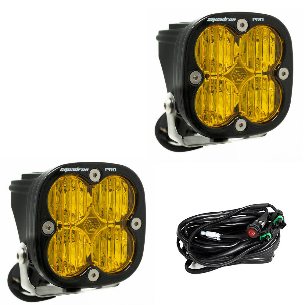Baja Designs Squadron Pro LED Light Pods | Universal Pair Dunes 2 Dezert SXS