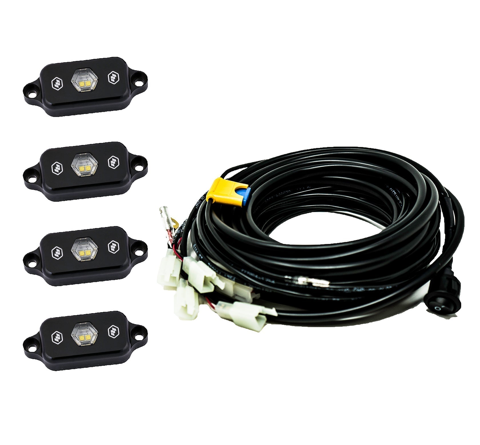 Baja Designs Universal LED Rock Light Kit – 4 Pods Dunes 2 Dezert SXS
