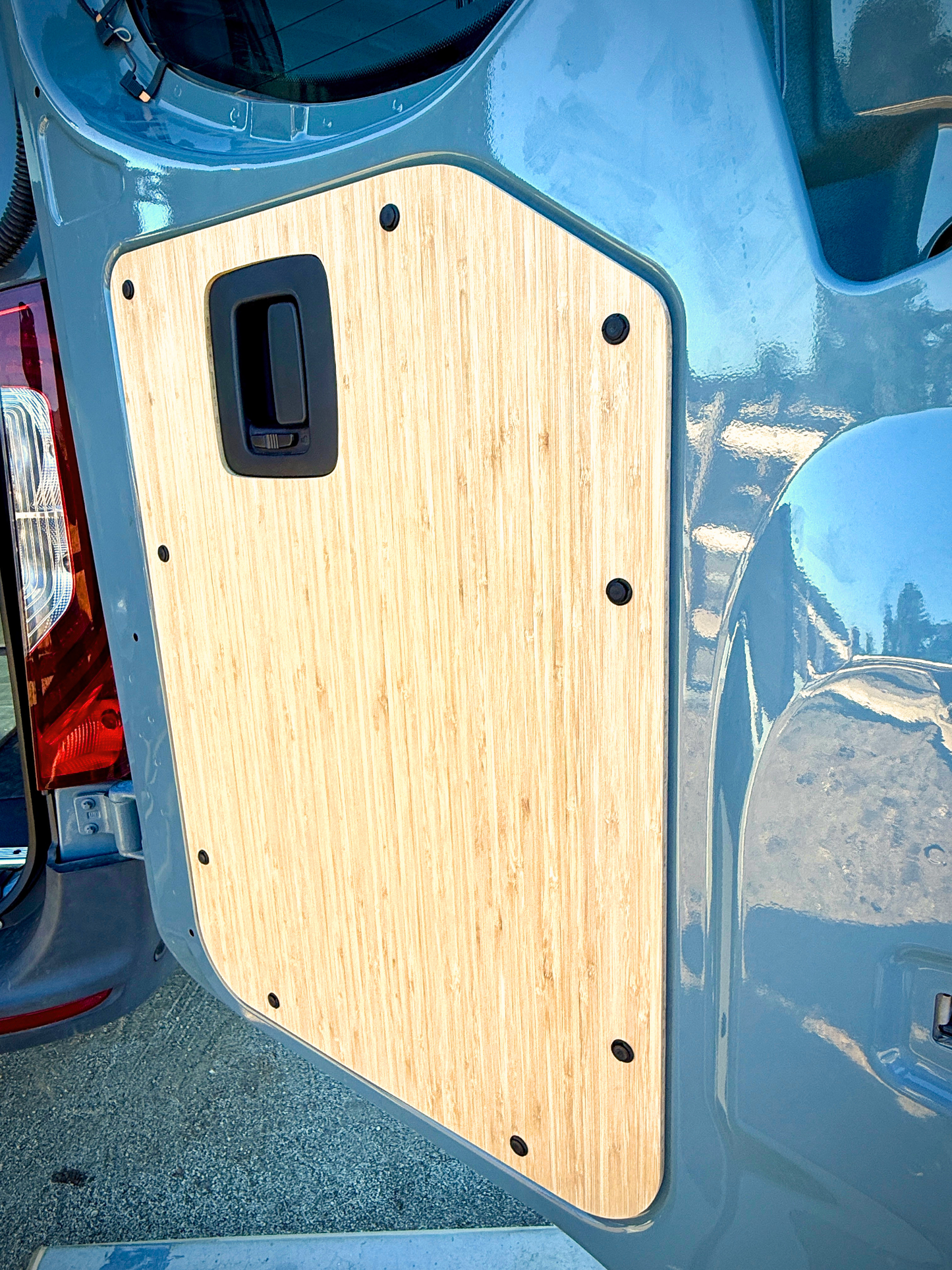 Sprinter Lower Rear Door Panels – Set of Bamboo (2019+) Weekender Outdoors