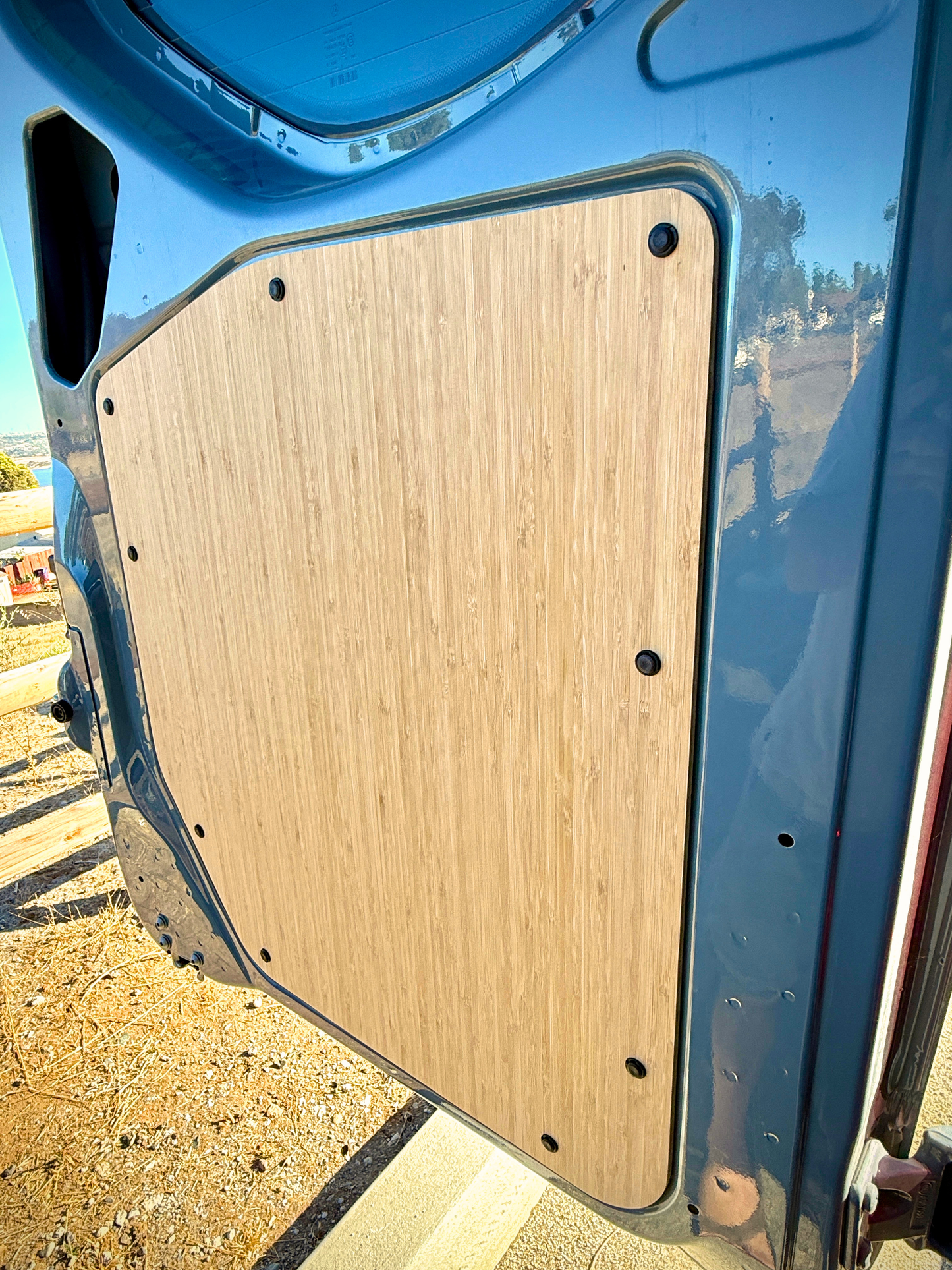 Sprinter Lower Rear Door Panels – Set of Bamboo (2019+) Weekender Outdoors