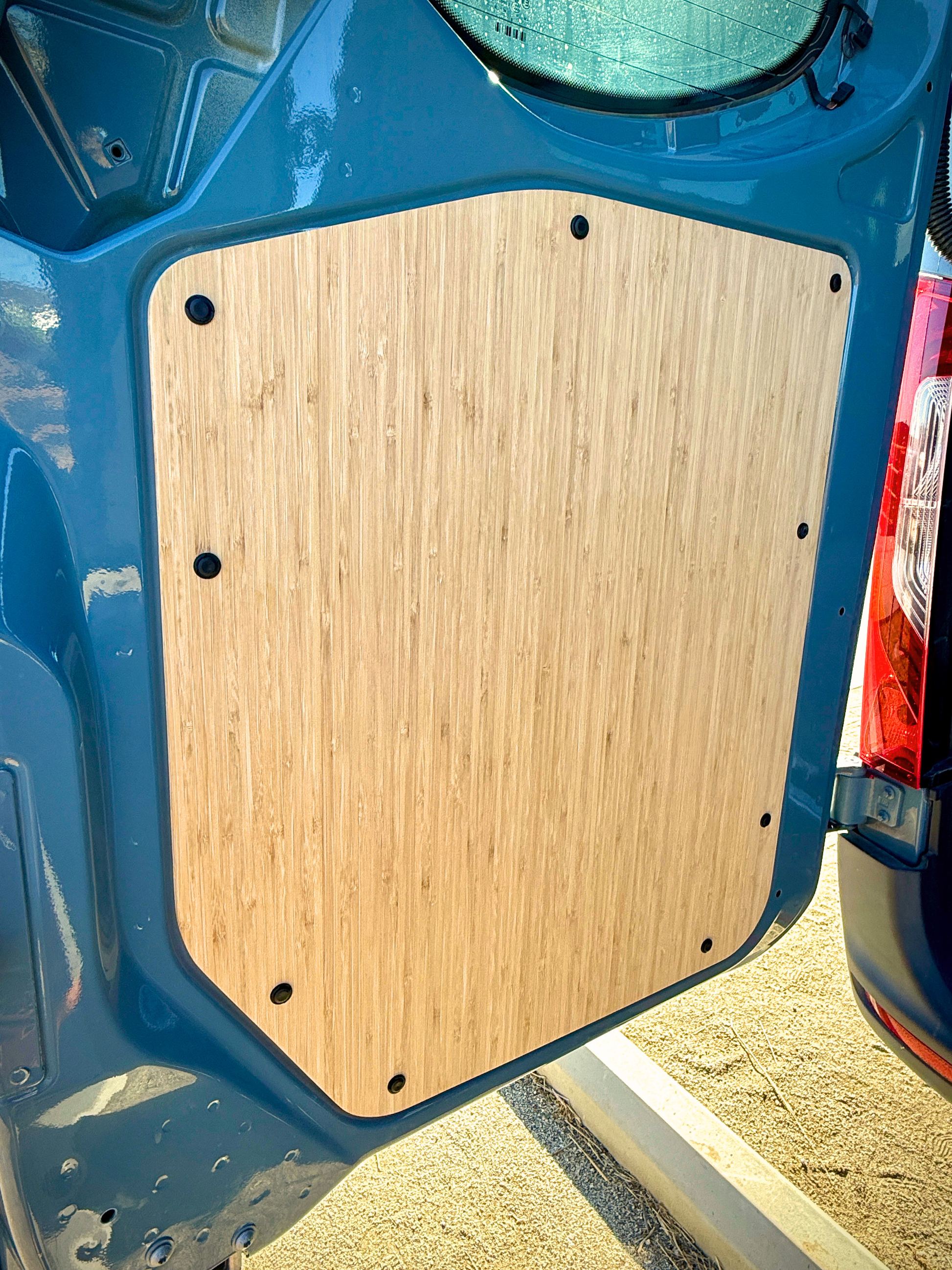 Sprinter Lower Rear Door Panels – Set of Bamboo (2019+) Weekender Outdoors