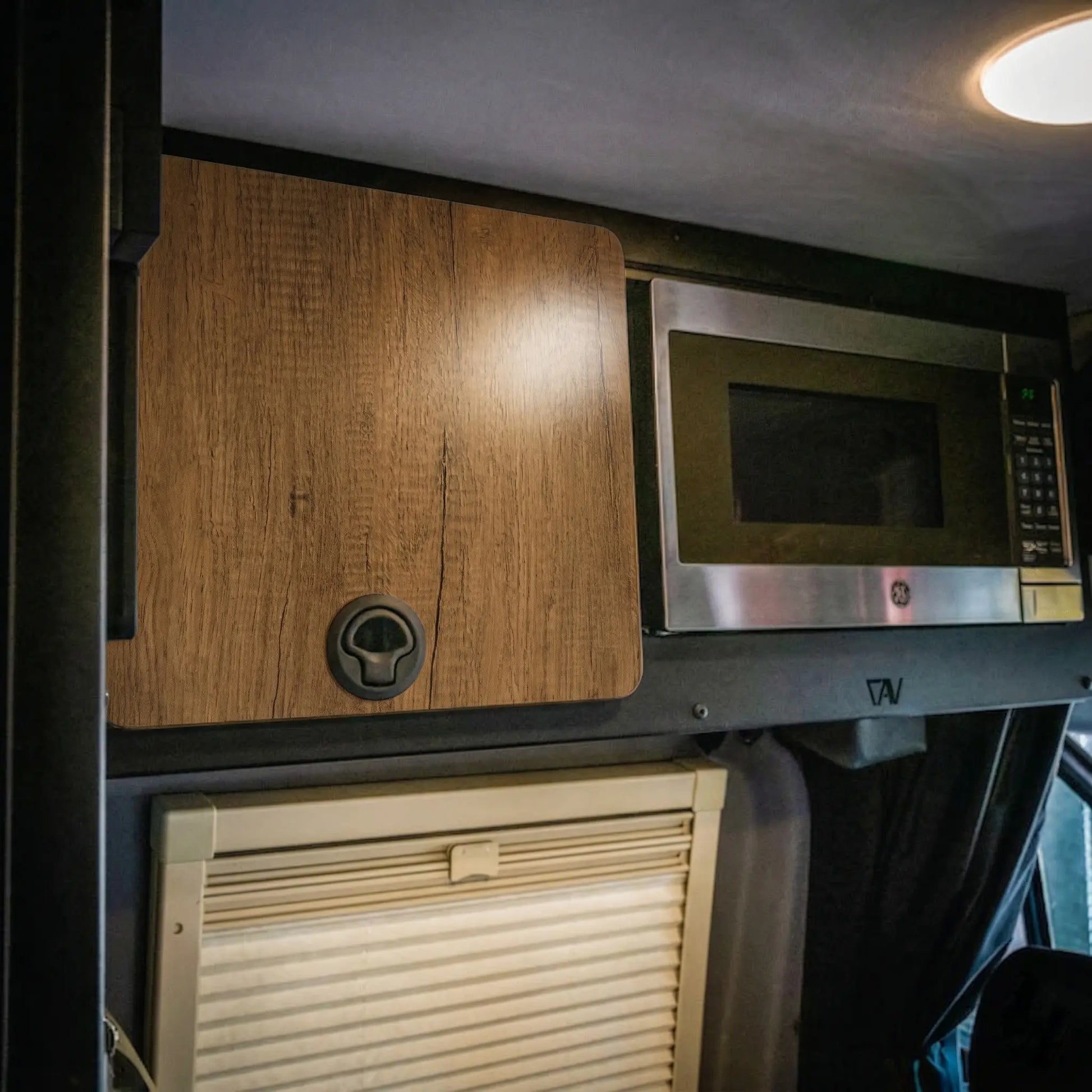Microwave Overhead Cabinet Kit – 2025 Revel Canyon Adventure Vans