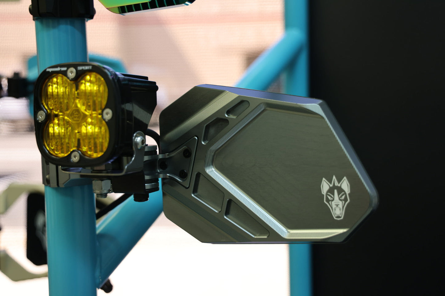 Cuero Pro UTV Side Mirror Titanium