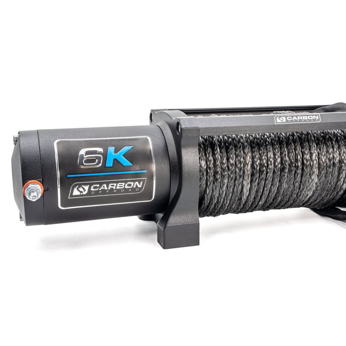 Carbon Offroad Long Drum 6000lb ATV - Small 4X4 Winch Carbon Offroad USA