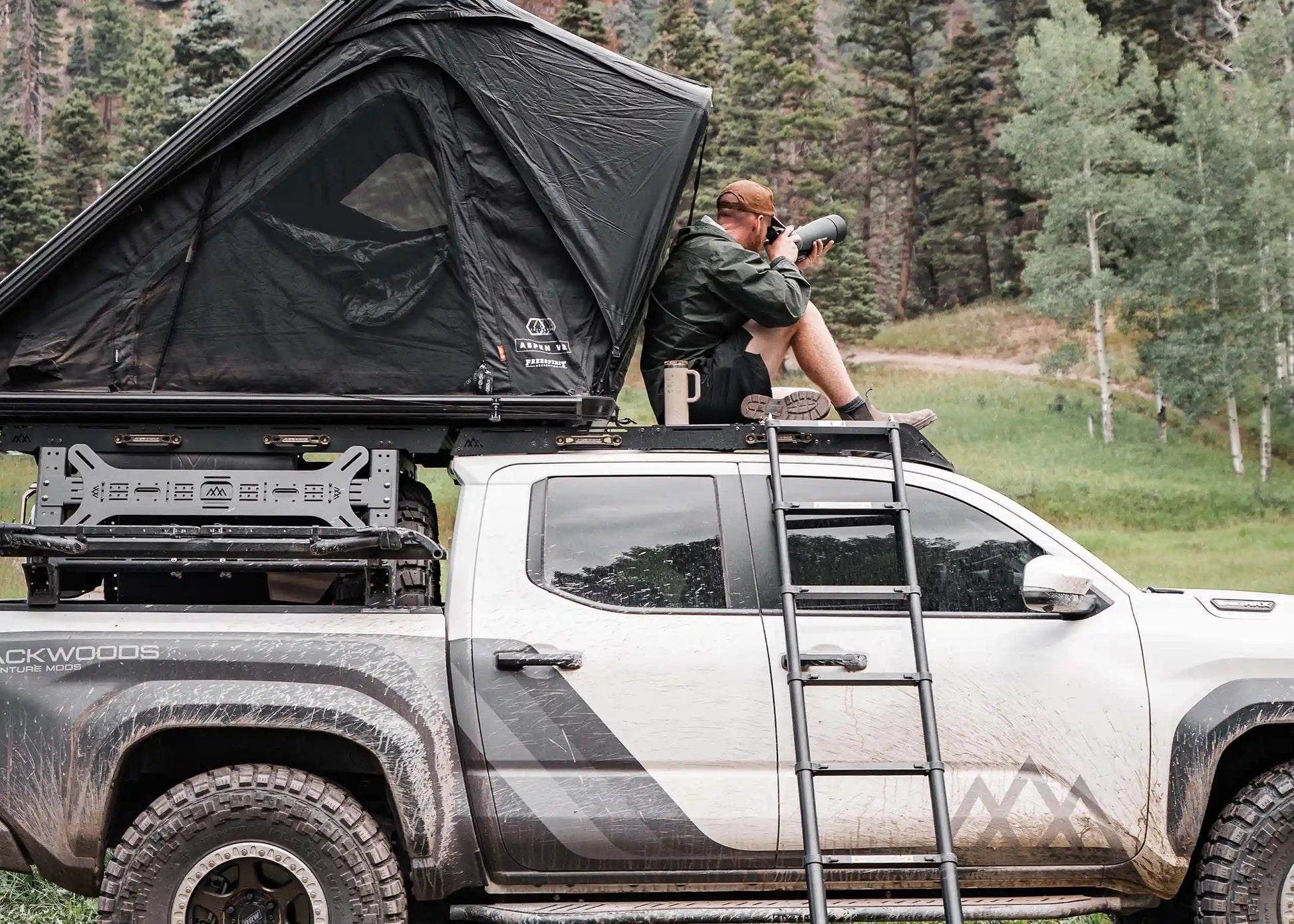 DRIFTR Toyota Tacoma Roof Rack (2024-2026) Backwoods Adventure Mods