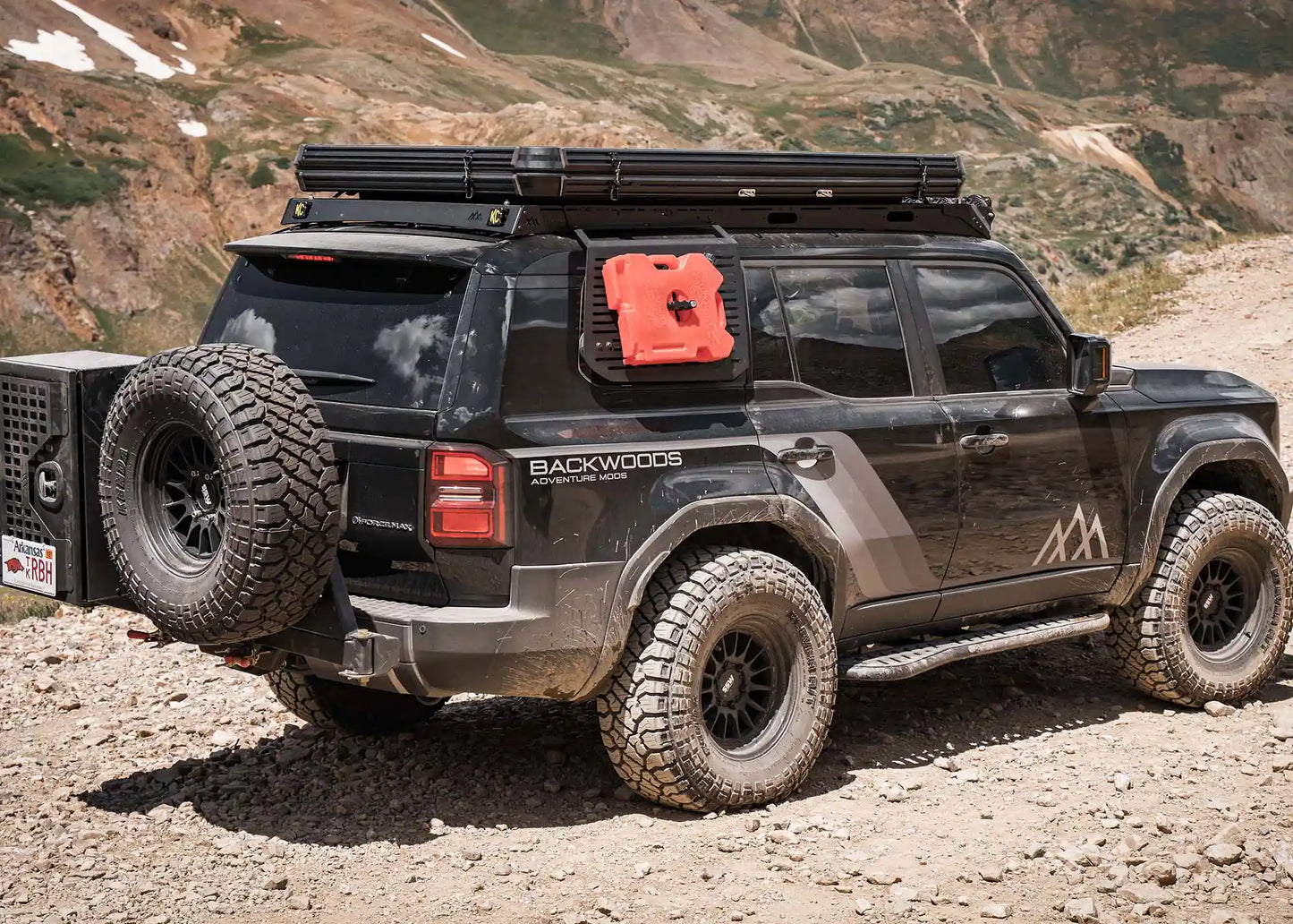 DRIFTR Toyota Land Cruiser 250 Roof Rack (2024-2026) Backwoods Adventure Mods