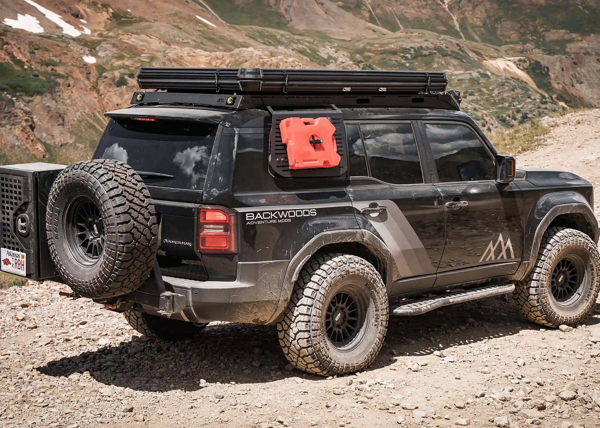 DRIFTR Toyota Land Cruiser 250 Roof Rack (2024-2026) Backwoods Adventure Mods