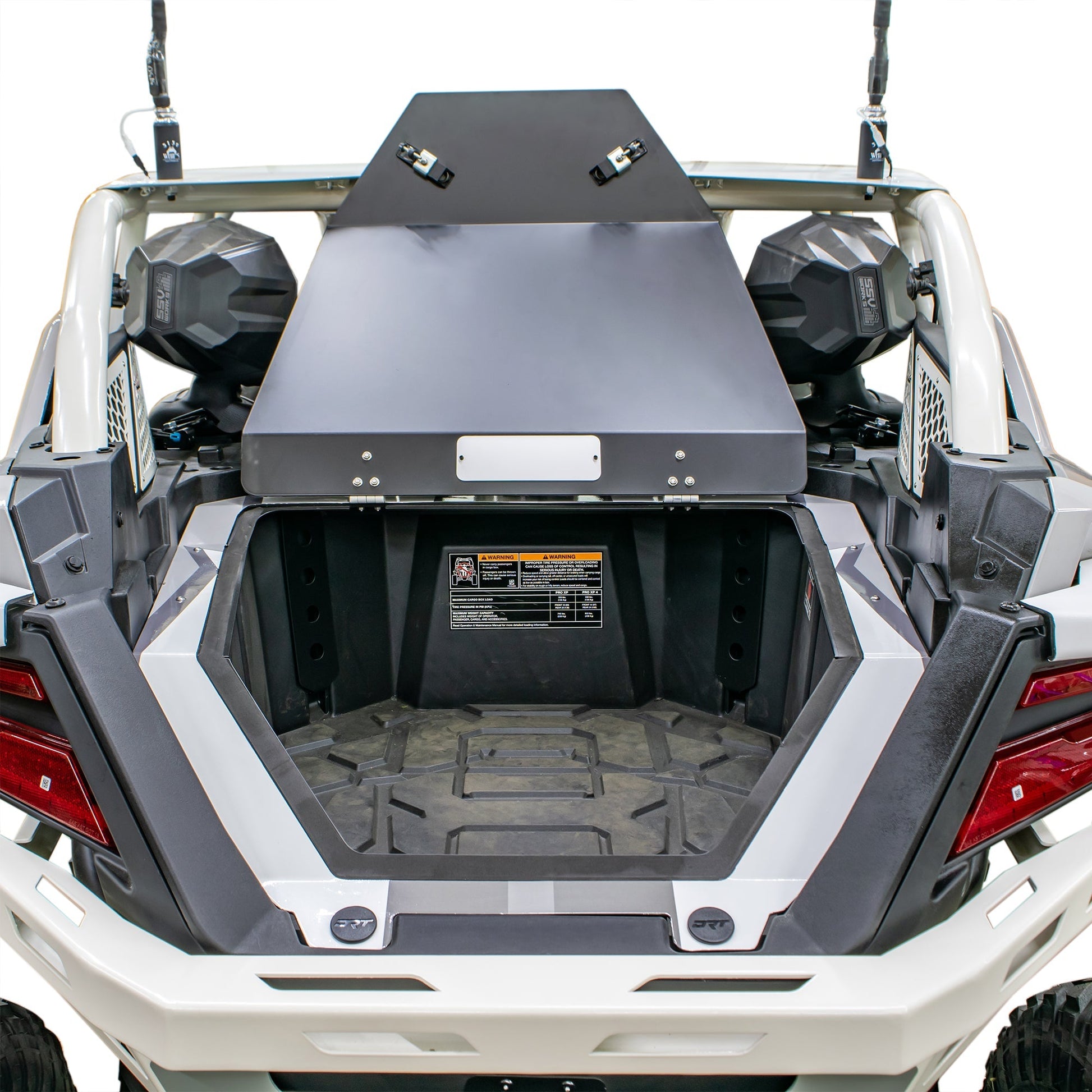 DRT RZR Pro XP / Turbo R 2020+ Aluminum Storage/Trunk Enclosure Dunes 2 Dezert SXS