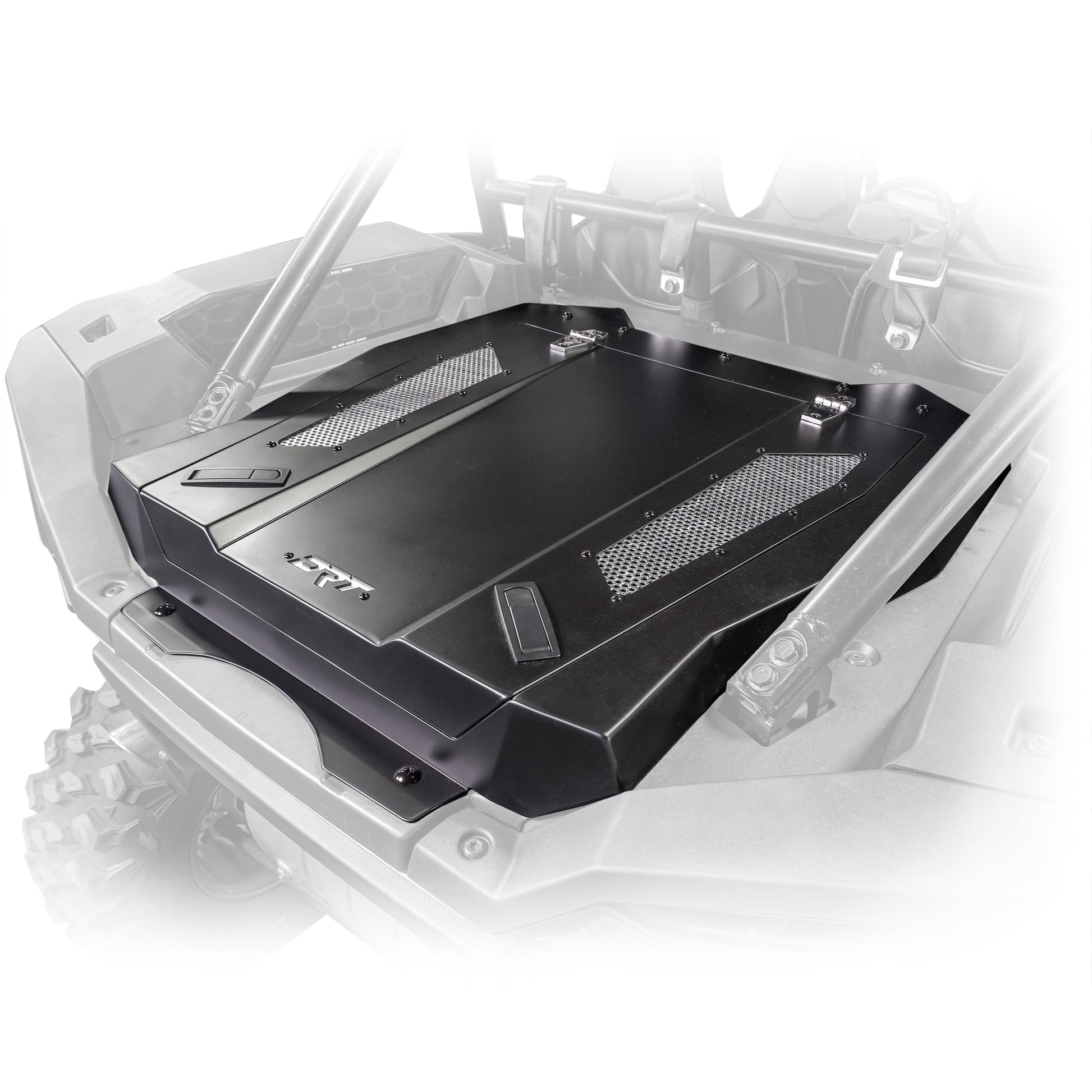 DRT Motorsports Polaris 2024+ RZR XP 1000/4 Aluminum Trunk Enclosure Dunes 2 Dezert SXS