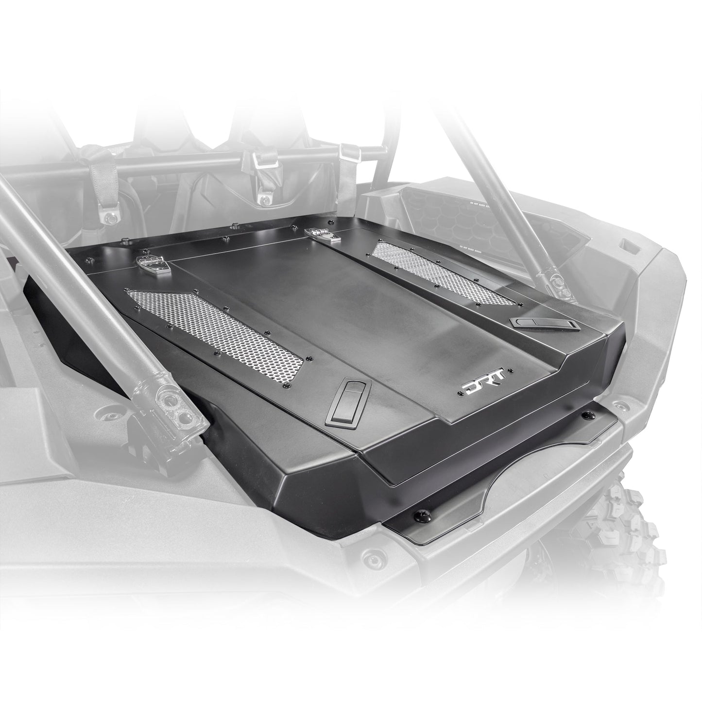 DRT Motorsports Polaris 2024+ RZR XP 1000/4 Aluminum Trunk Enclosure Dunes 2 Dezert SXS