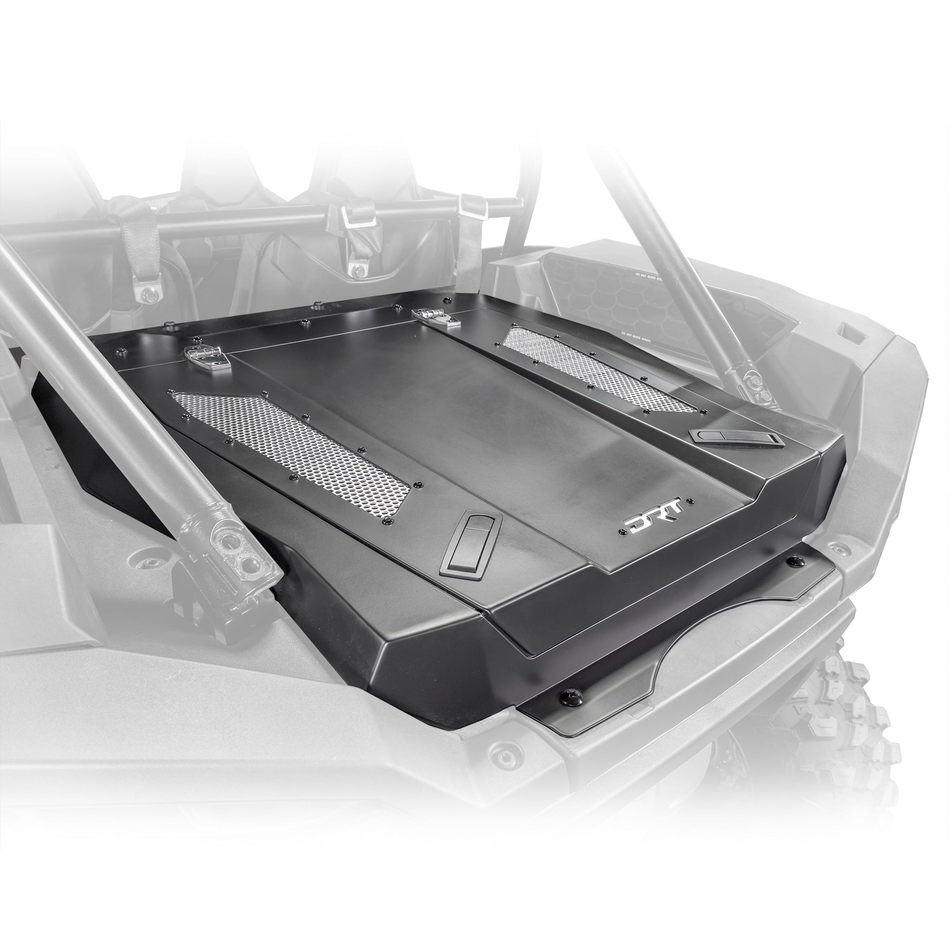 DRT Motorsports Polaris 2024+ RZR XP 1000/4 Aluminum Trunk Enclosure Dunes 2 Dezert SXS