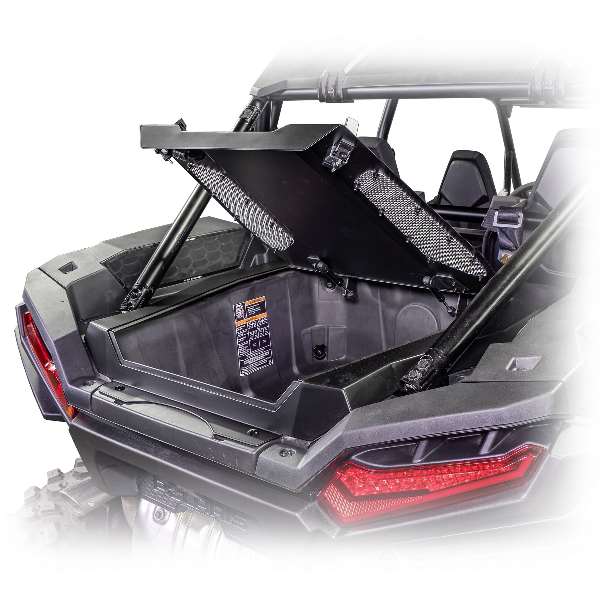 DRT Motorsports Polaris 2024+ RZR XP 1000/4 Aluminum Trunk Enclosure Dunes 2 Dezert SXS