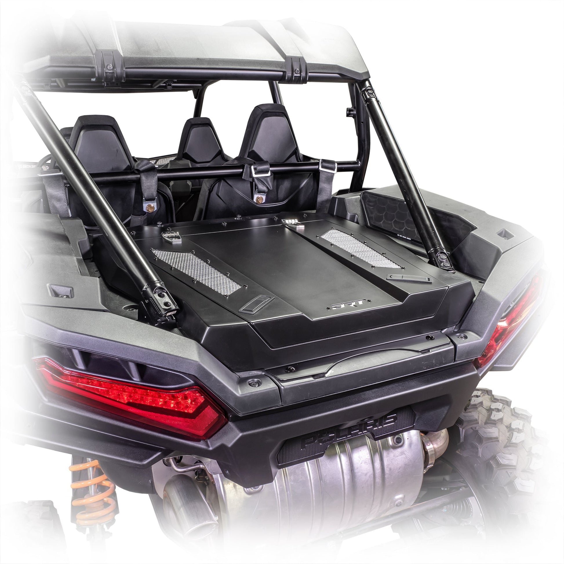 DRT Motorsports Polaris 2024+ RZR XP 1000/4 Aluminum Trunk Enclosure Dunes 2 Dezert SXS