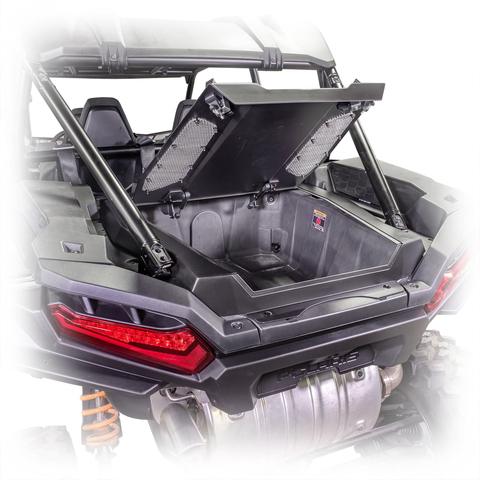 DRT Motorsports Polaris 2024+ RZR XP 1000/4 Aluminum Trunk Enclosure Dunes 2 Dezert SXS