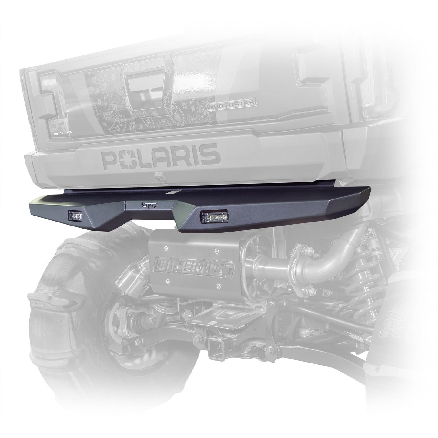 DRT Polaris 2024+ Xpedition Rear Bumper Dunes 2 Dezert SXS