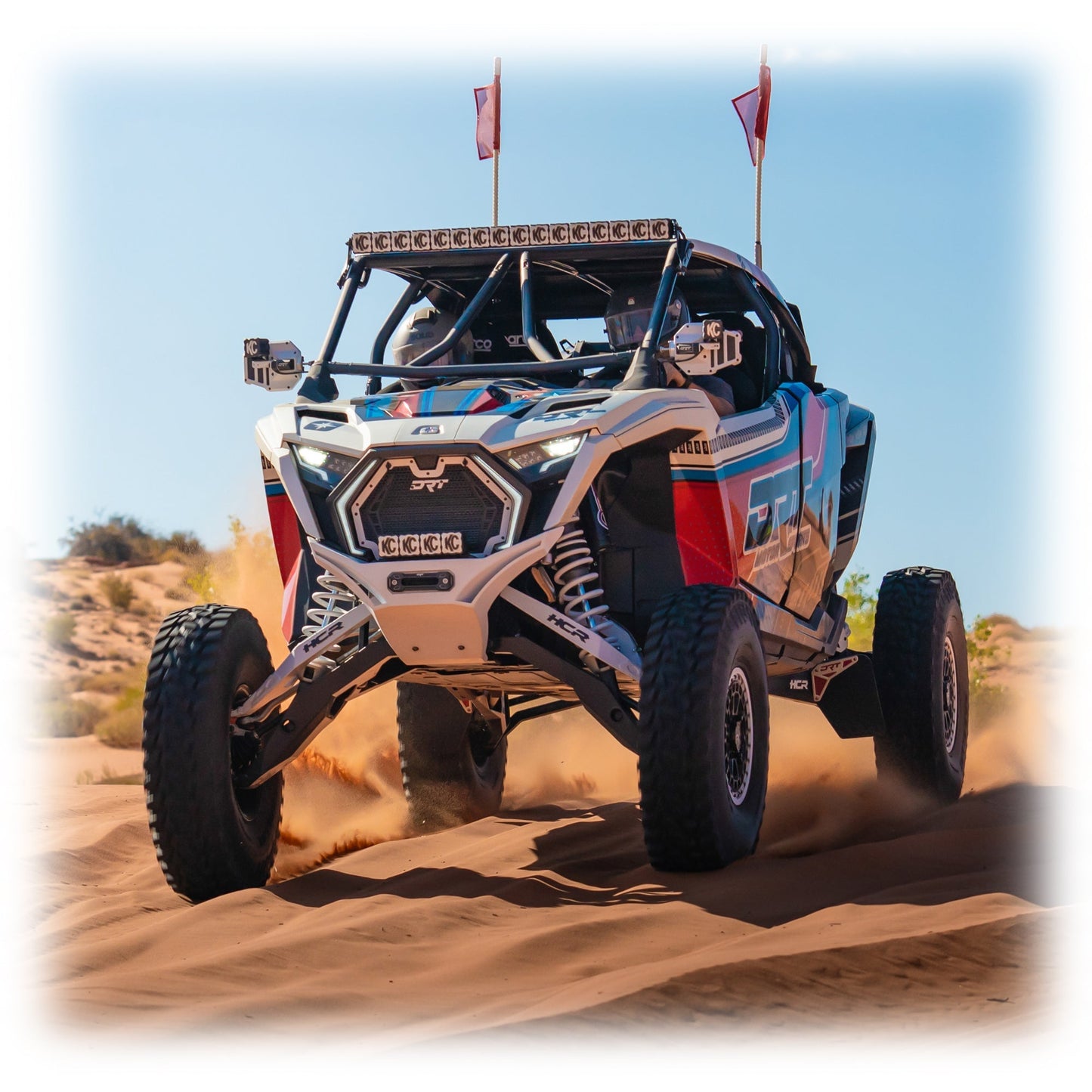 DRT Polaris RZR Pro R /Pro S/Turbo R 2022+ V2.0 Front Winch Bumper Dunes 2 Dezert SXS