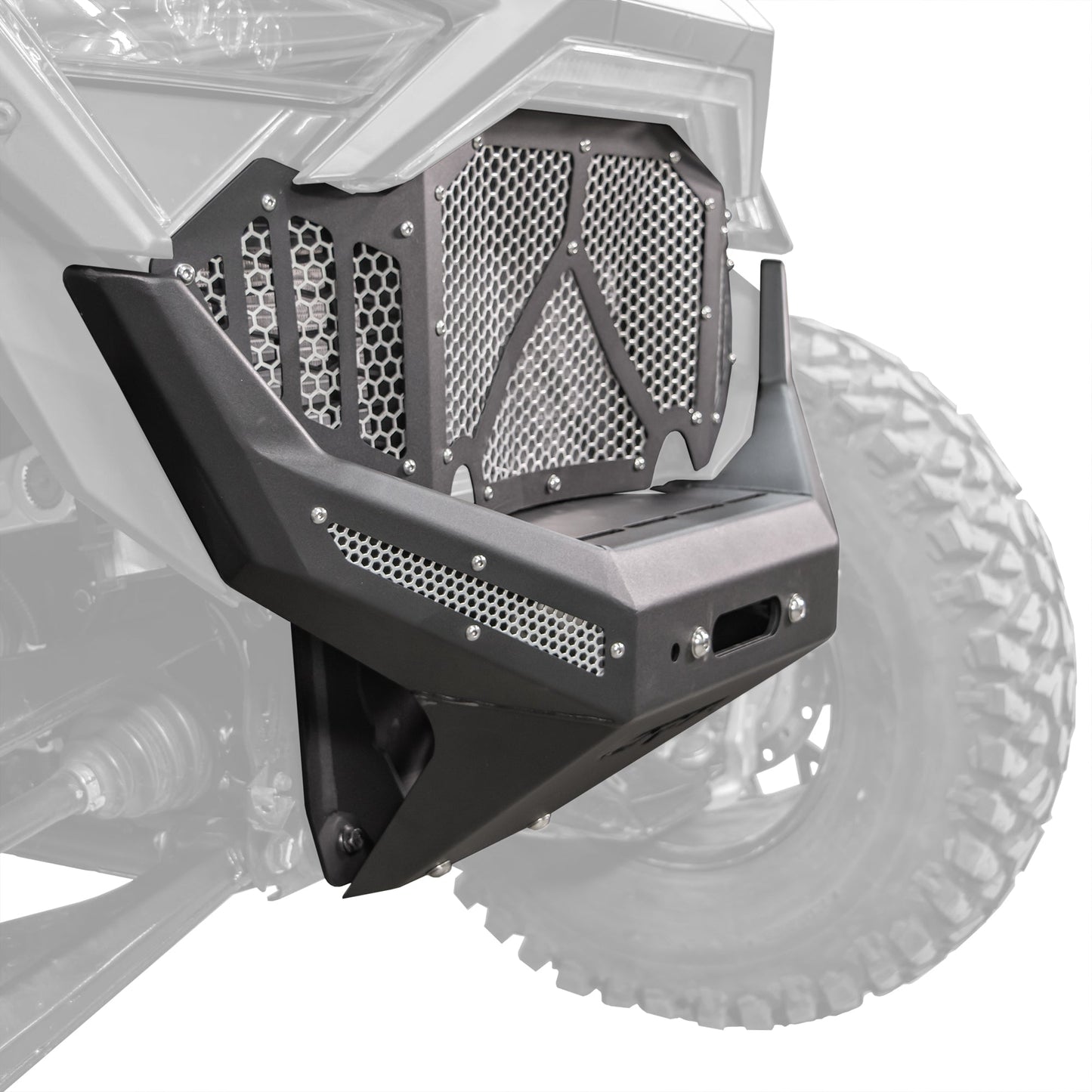 DRT Polaris RZR Pro R / Turbo R 2020-2024 Front Winch Bumper Dunes 2 Dezert SXS