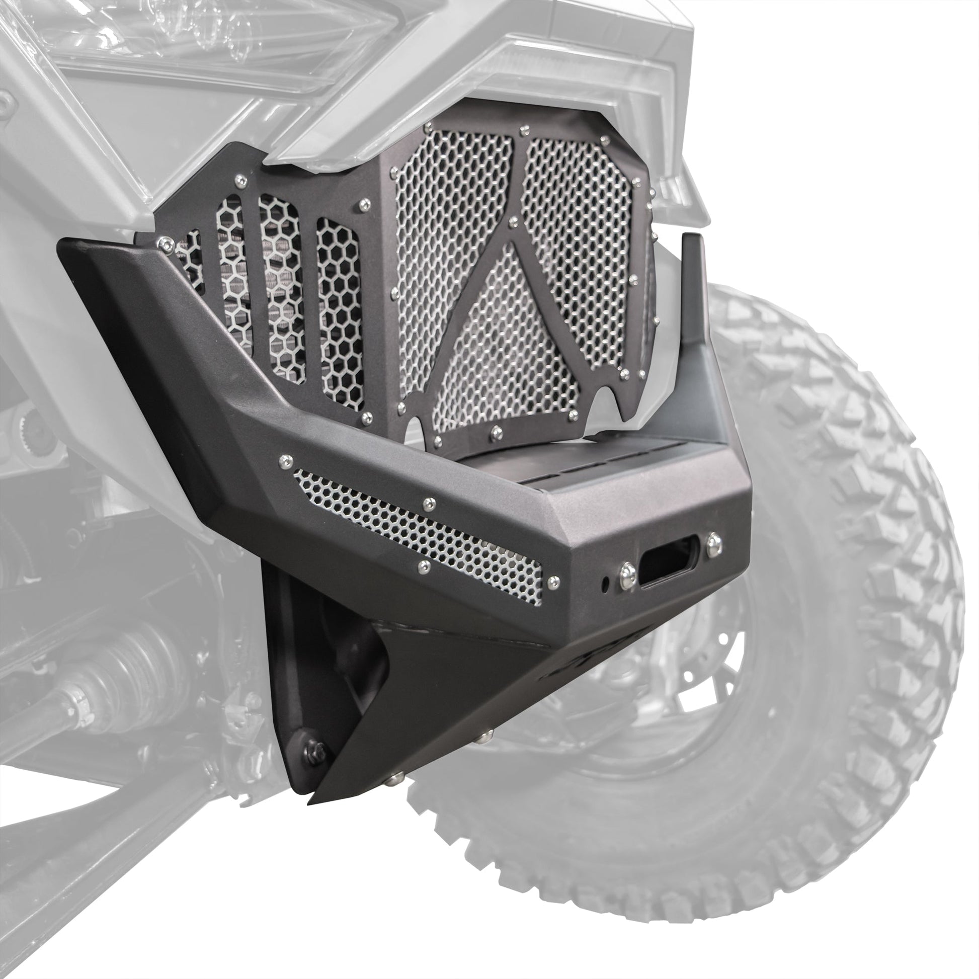 DRT Polaris RZR Pro R / Turbo R 2020-2024 Front Winch Bumper Dunes 2 Dezert SXS
