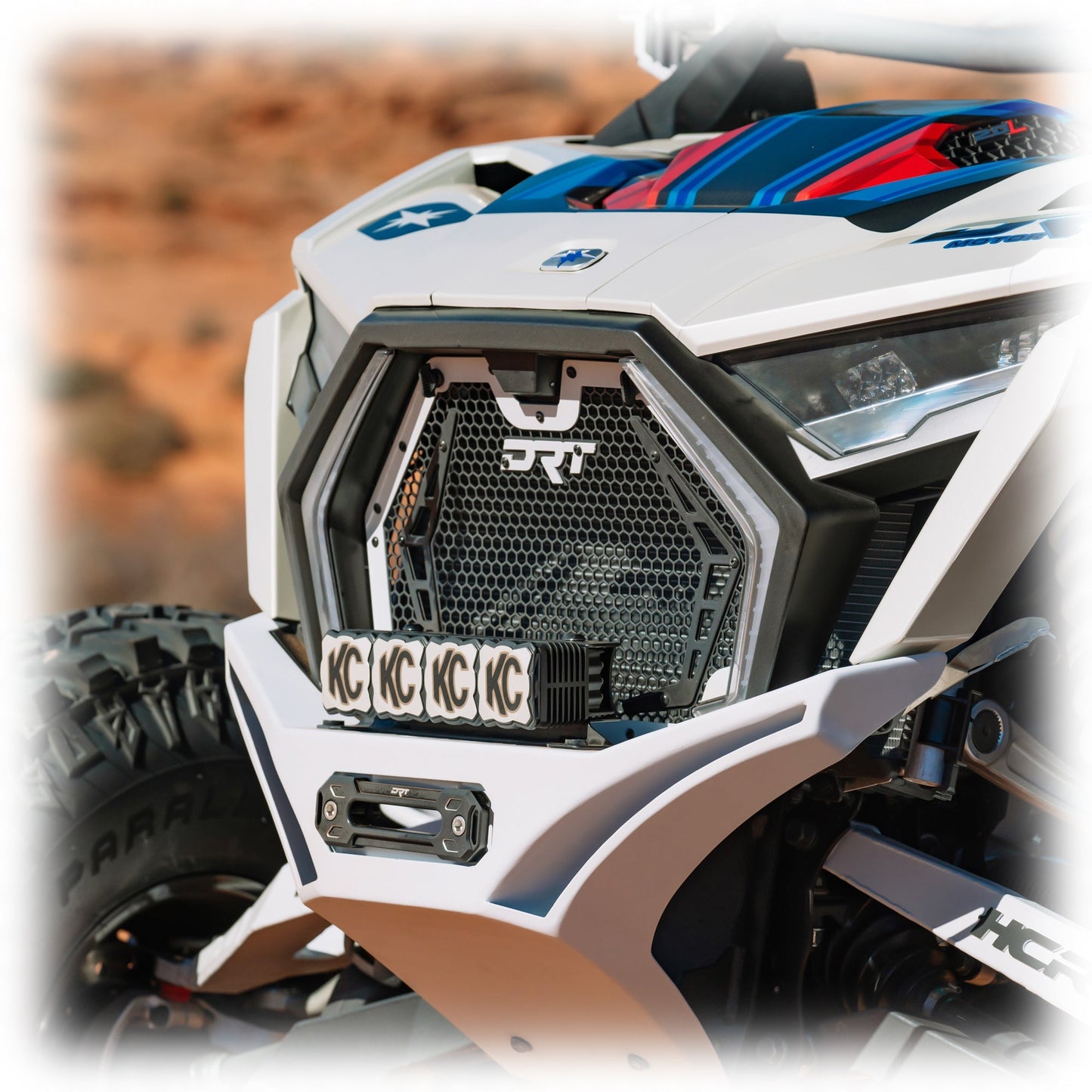DRT Polaris RZR Pro XP 2025+ V2.0 Front Winch Bumper Dunes 2 Dezert SXS