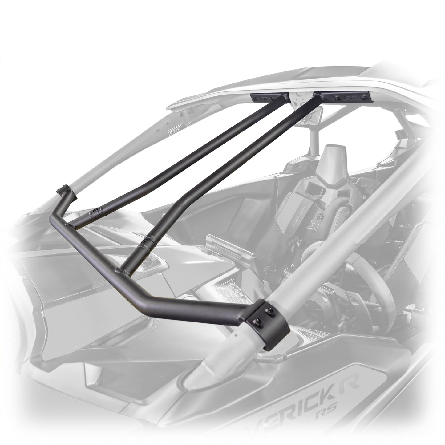 DRT Can-Am 2024+ Maverick R Intrusion Bar Kit for OEM Cage Dunes 2 Dezert SXS