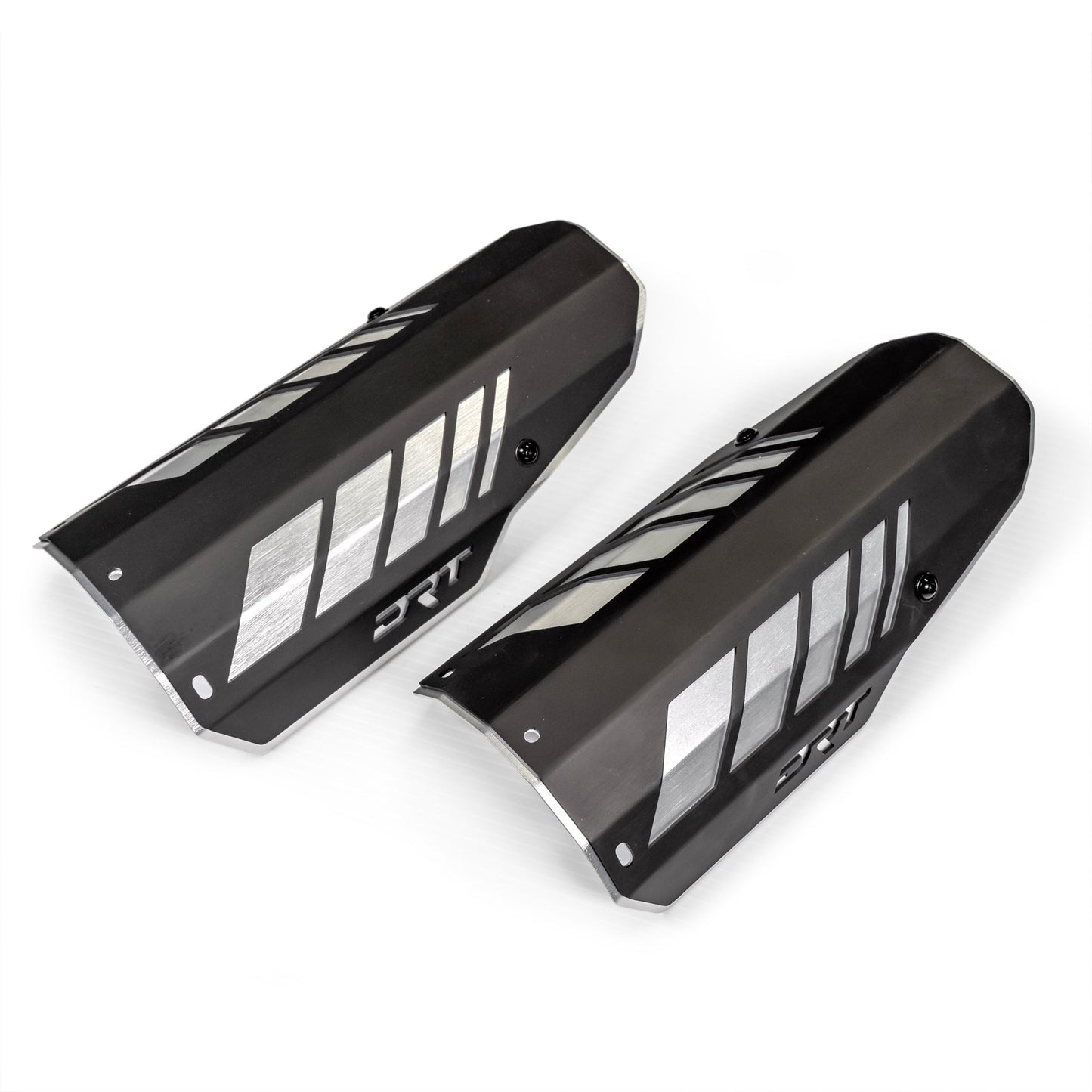 DRT Can-Am 2017+ Maverick X3/R Rear Aluminum Shock Guards Dunes 2 Dezert SXS