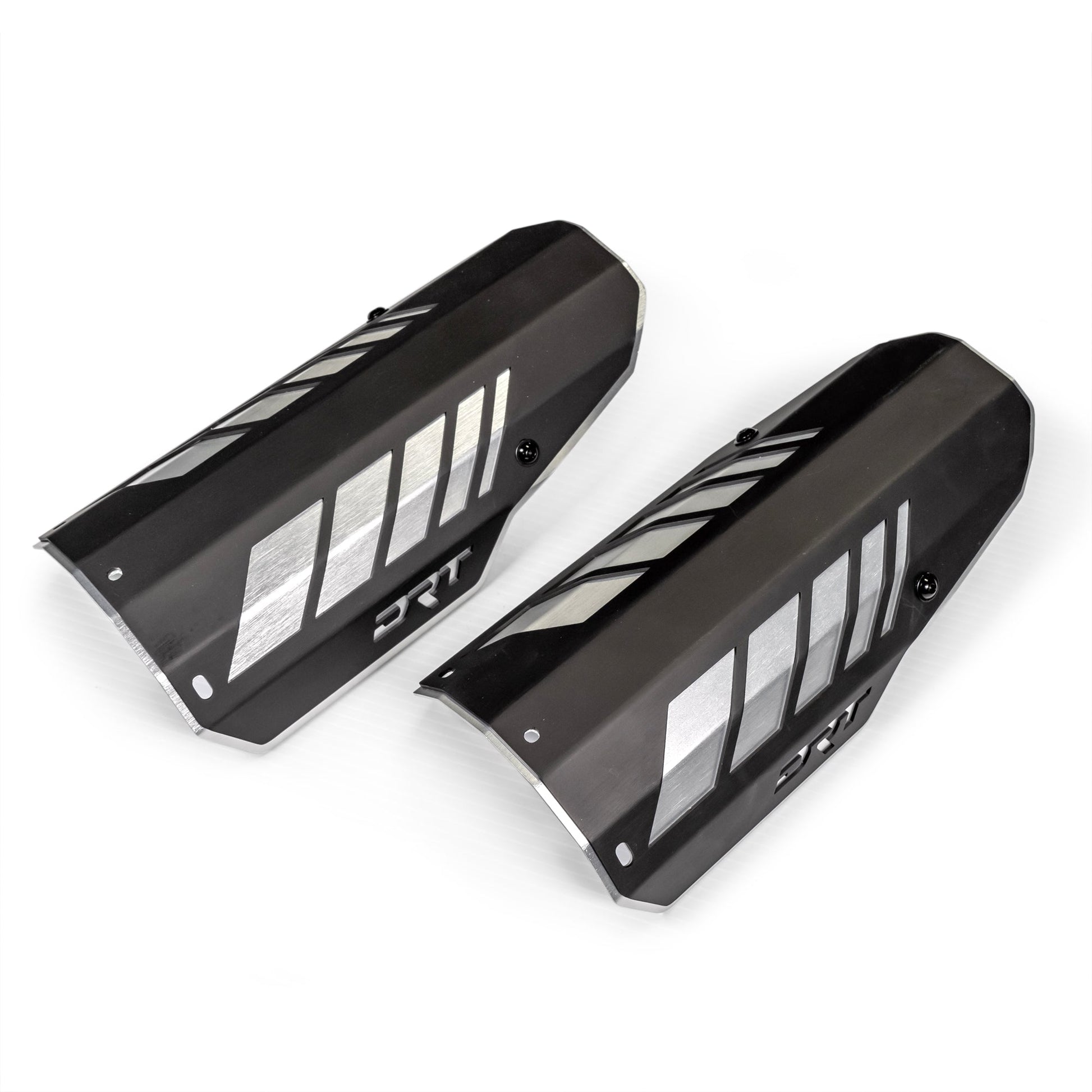 DRT Can-Am 2017+ Maverick X3/R Rear Aluminum Shock Guards Dunes 2 Dezert SXS