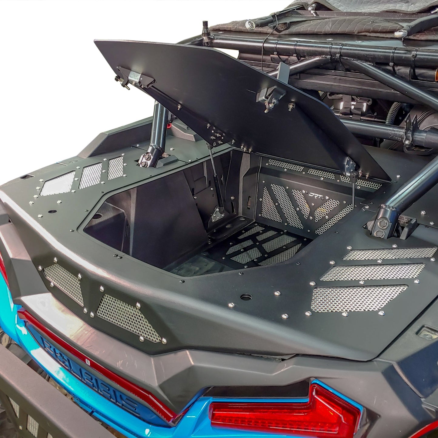 DRT RZR XP 1000 / Turbo 2014+ Aluminum Trunk Enclosure Dunes 2 Dezert SXS