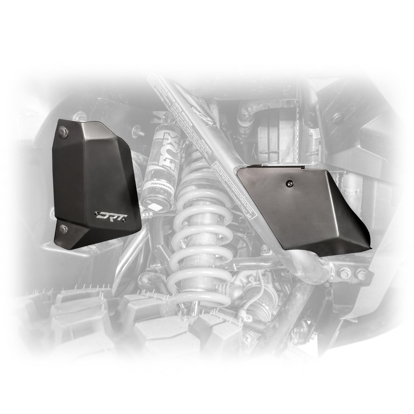 DRT Polaris 2024+ Xpedition Front A/C Line Protection (2 PC) Kit Dunes 2 Dezert SXS