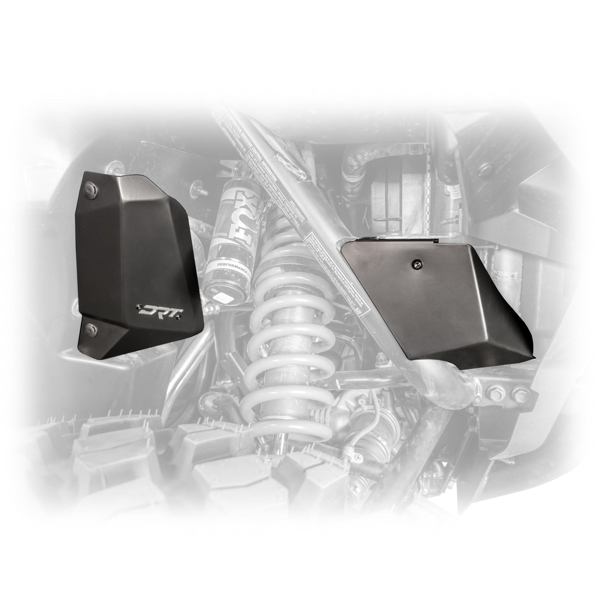 DRT Polaris 2024+ Xpedition Front A/C Line Protection (2 PC) Kit Dunes 2 Dezert SXS