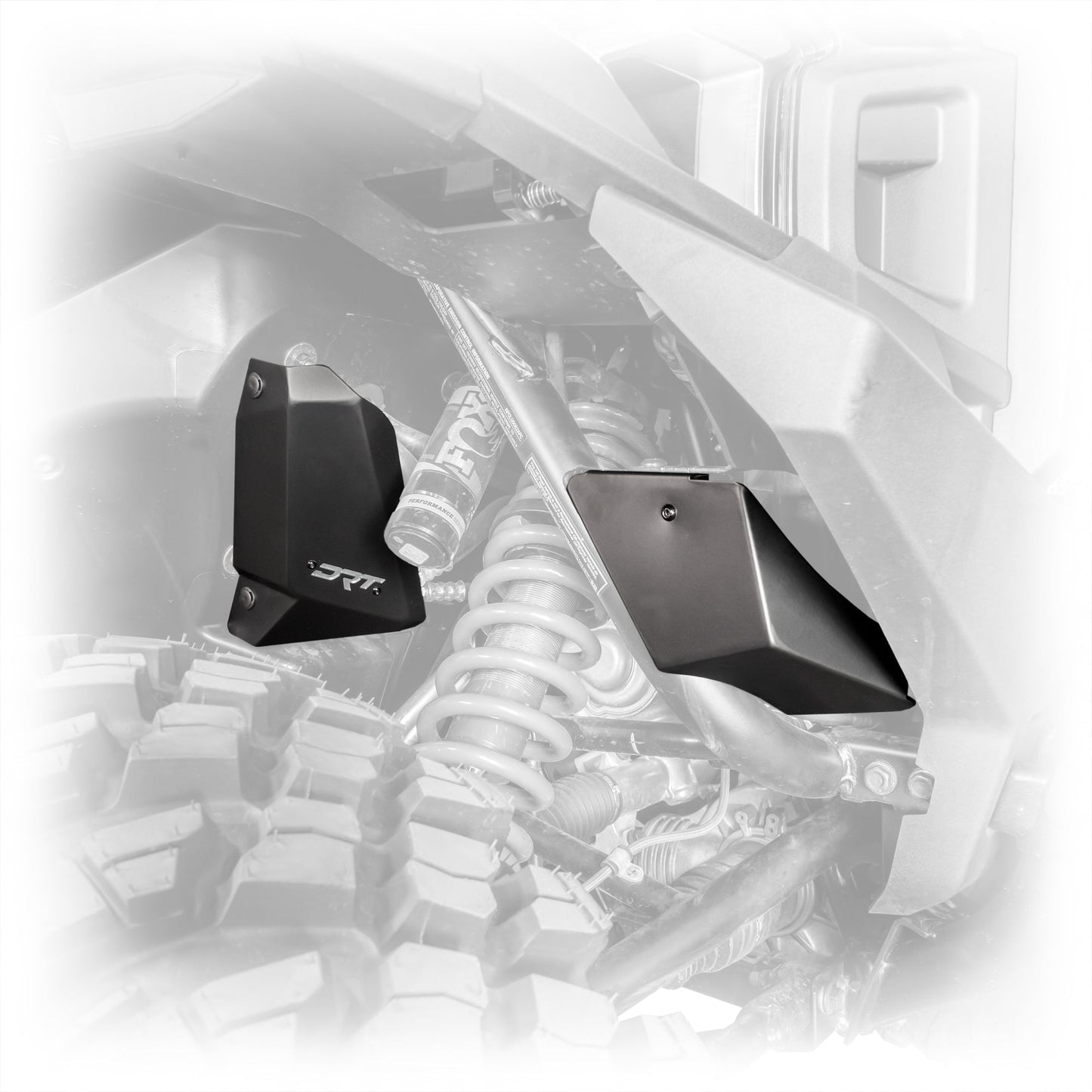 DRT Polaris 2024+ Xpedition Front A/C Line Protection (2 PC) Kit Dunes 2 Dezert SXS