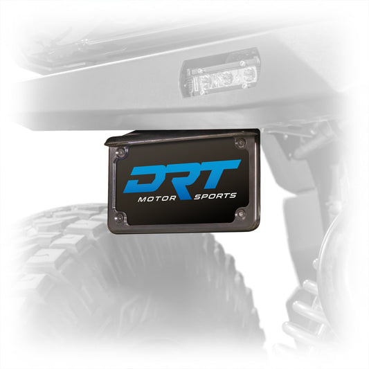 DRT Polaris 2024+ Xpedition Rear Bumper License Plate Bracket Dunes 2 Dezert SXS