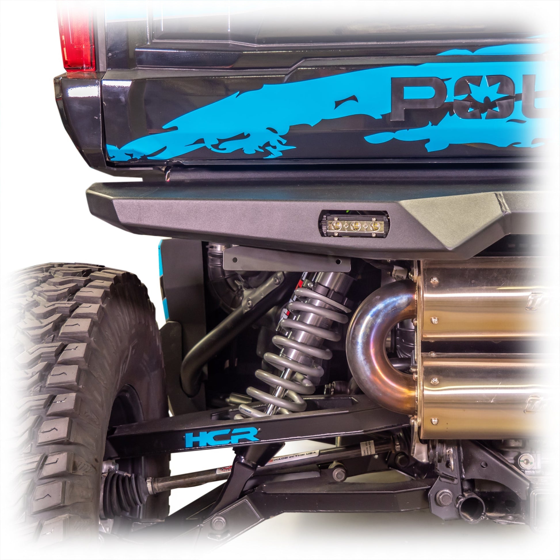 DRT Polaris 2024+ Xpedition Rear Bumper License Plate Bracket Dunes 2 Dezert SXS