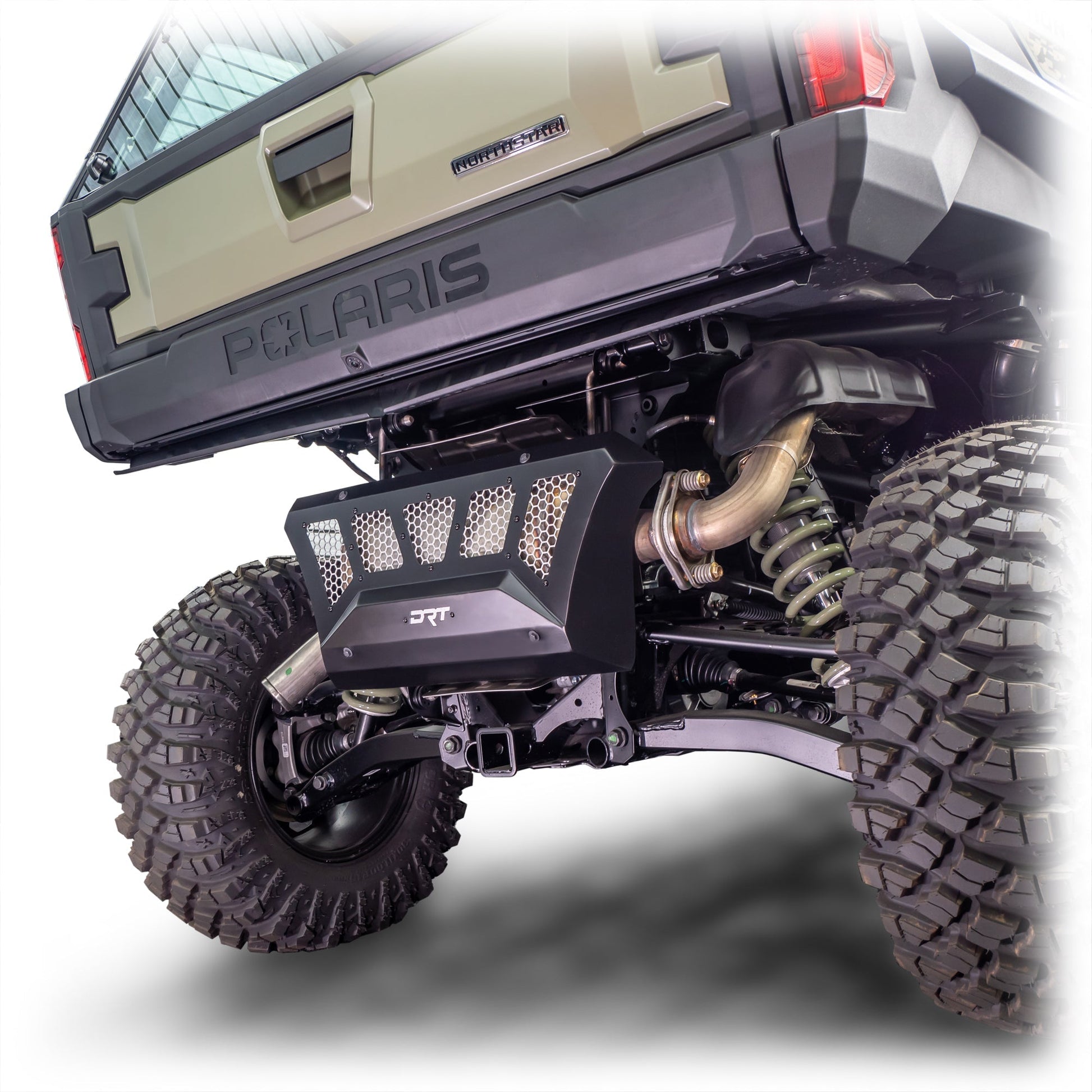 DRT Polaris 2024+ XPEDITION Exhaust Cover Dunes 2 Dezert SXS