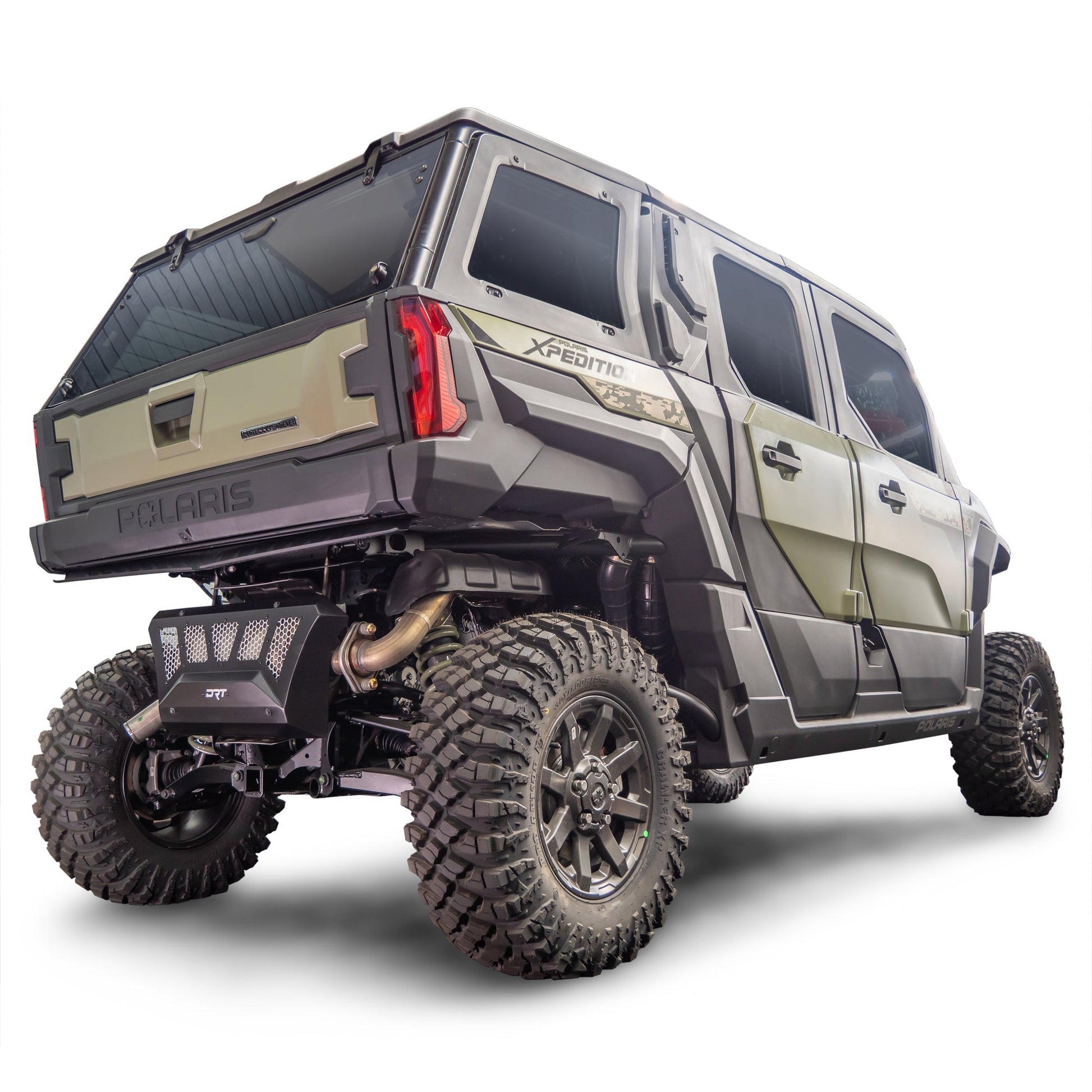 DRT Polaris 2024+ XPEDITION Exhaust Cover Dunes 2 Dezert SXS