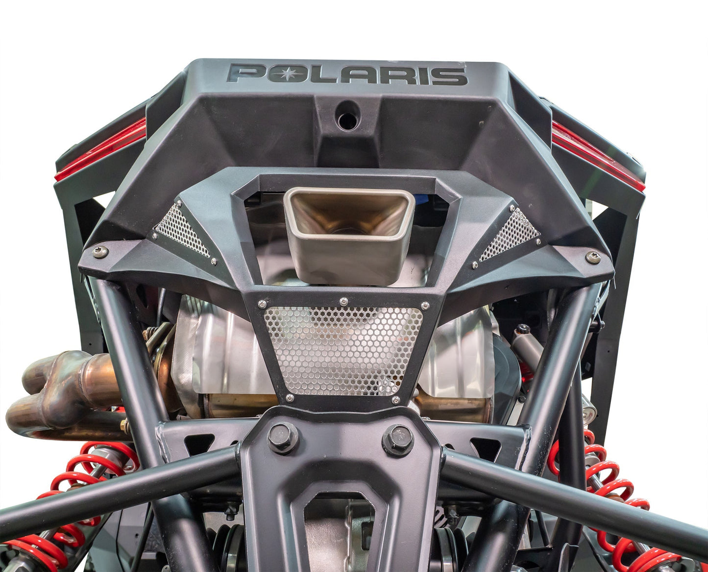 DRT RZR Pro R 2022+ Aluminum Exhaust Cover Dunes 2 Dezert SXS