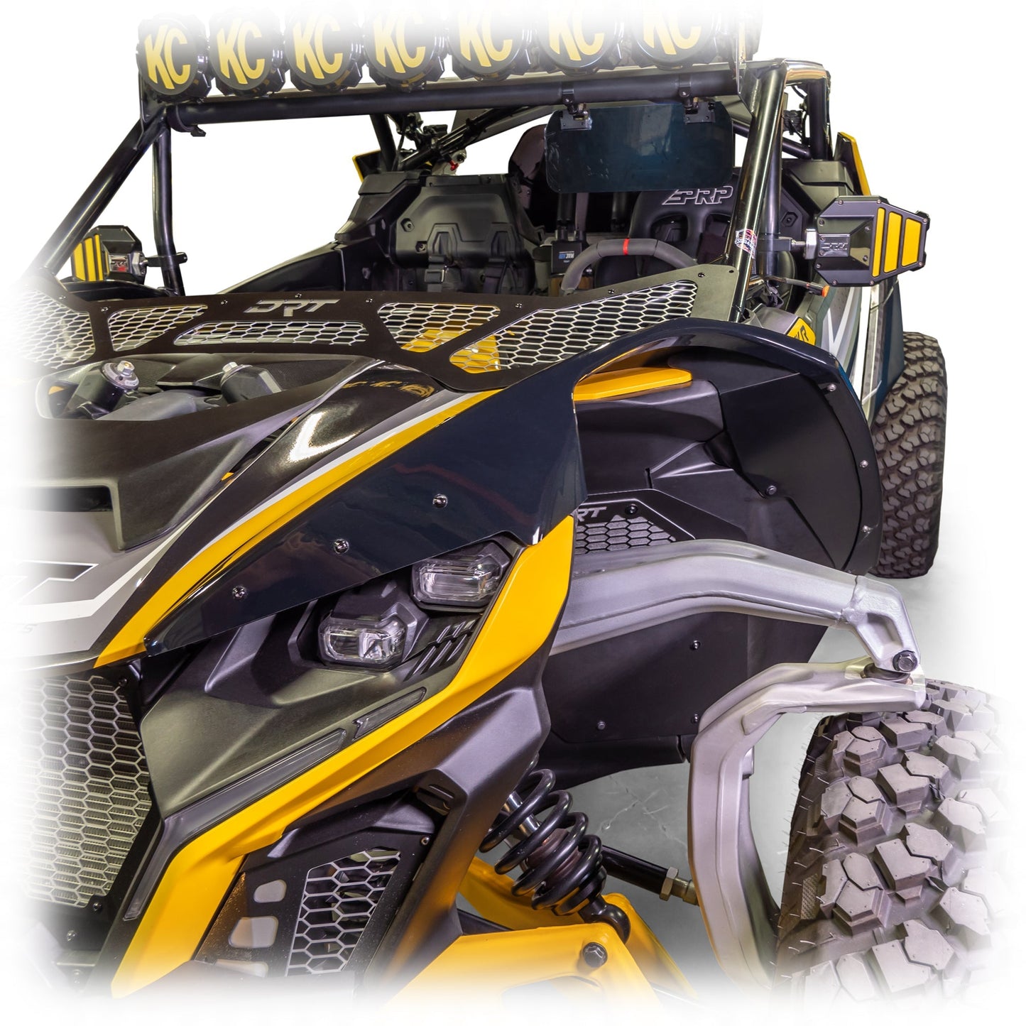 DRT Can-Am 2024+ Maverick R Front Fender Kit Dunes 2 Dezert SXS