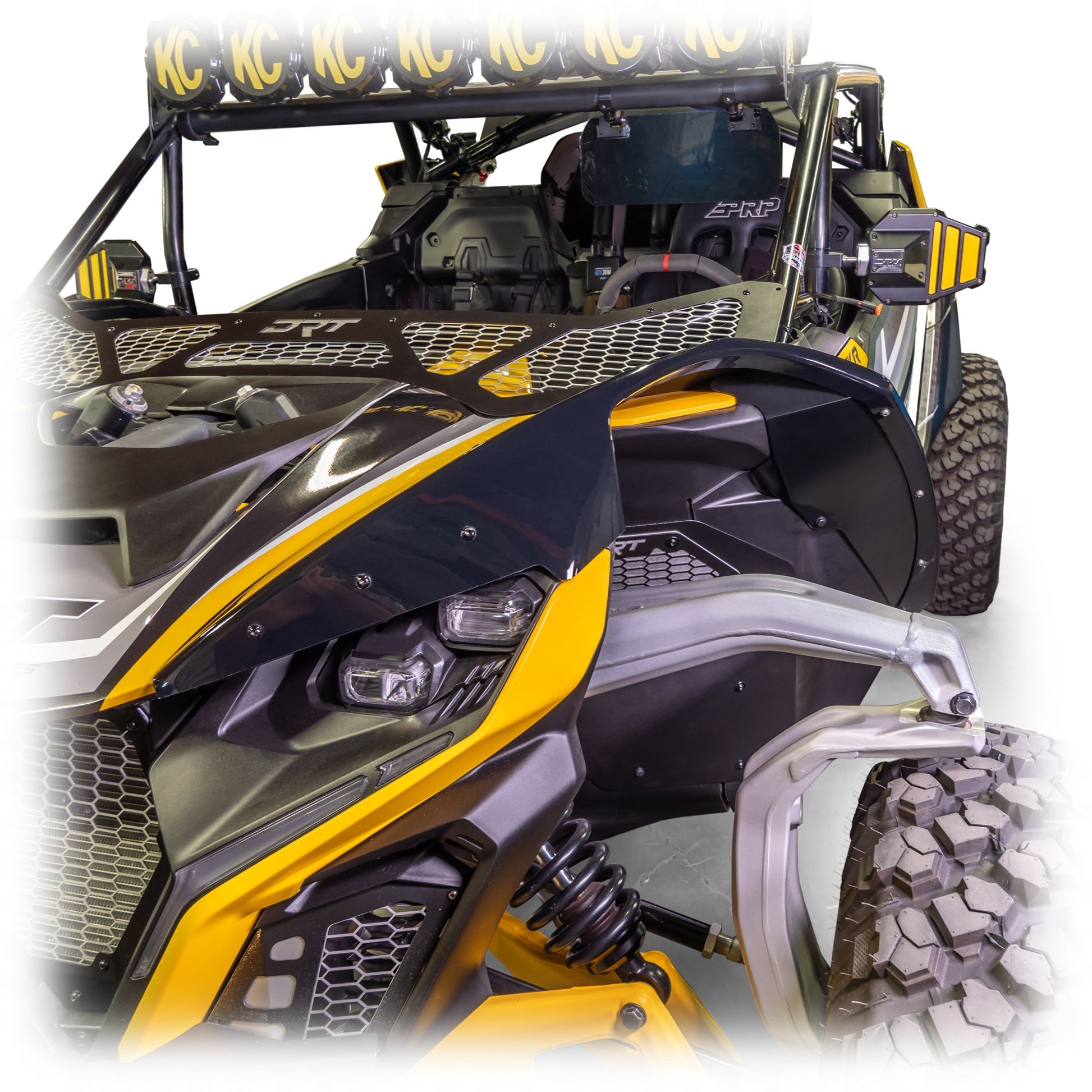 DRT Can-Am 2024+ Maverick R Front Fender Kit Dunes 2 Dezert SXS