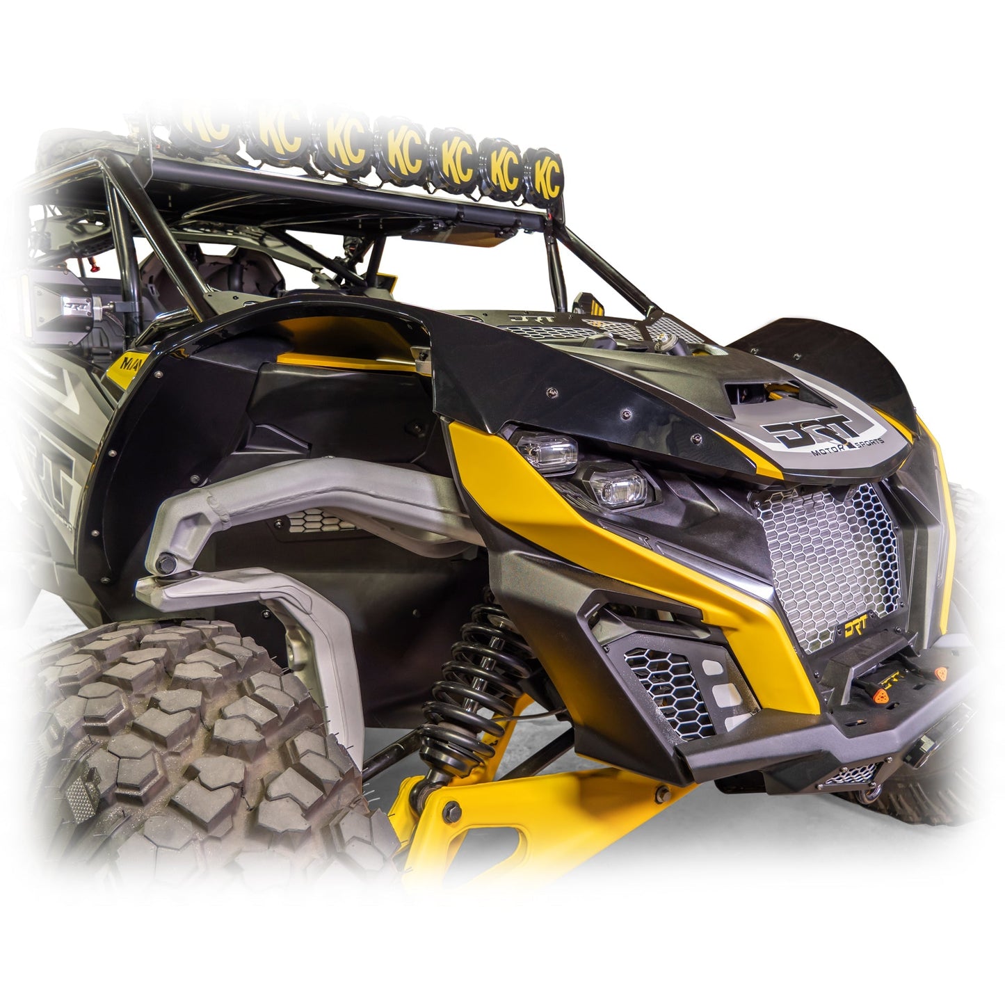 DRT Can-Am 2024+ Maverick R Front Fender Kit Dunes 2 Dezert SXS