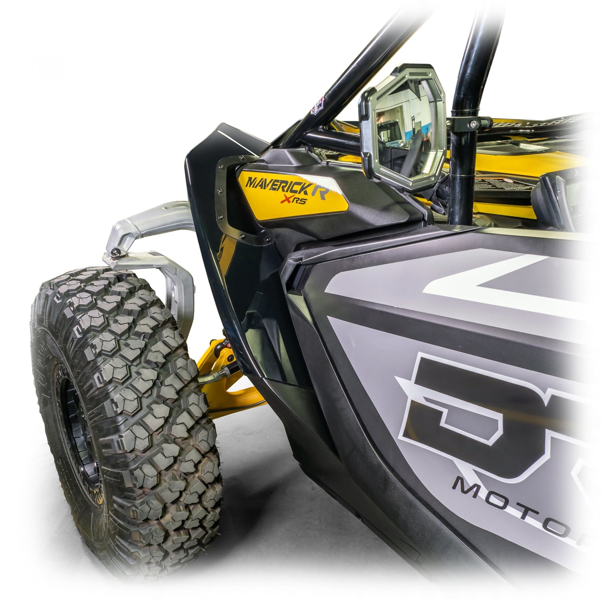 DRT Can-Am 2024+ Maverick R Front Fender Kit Dunes 2 Dezert SXS