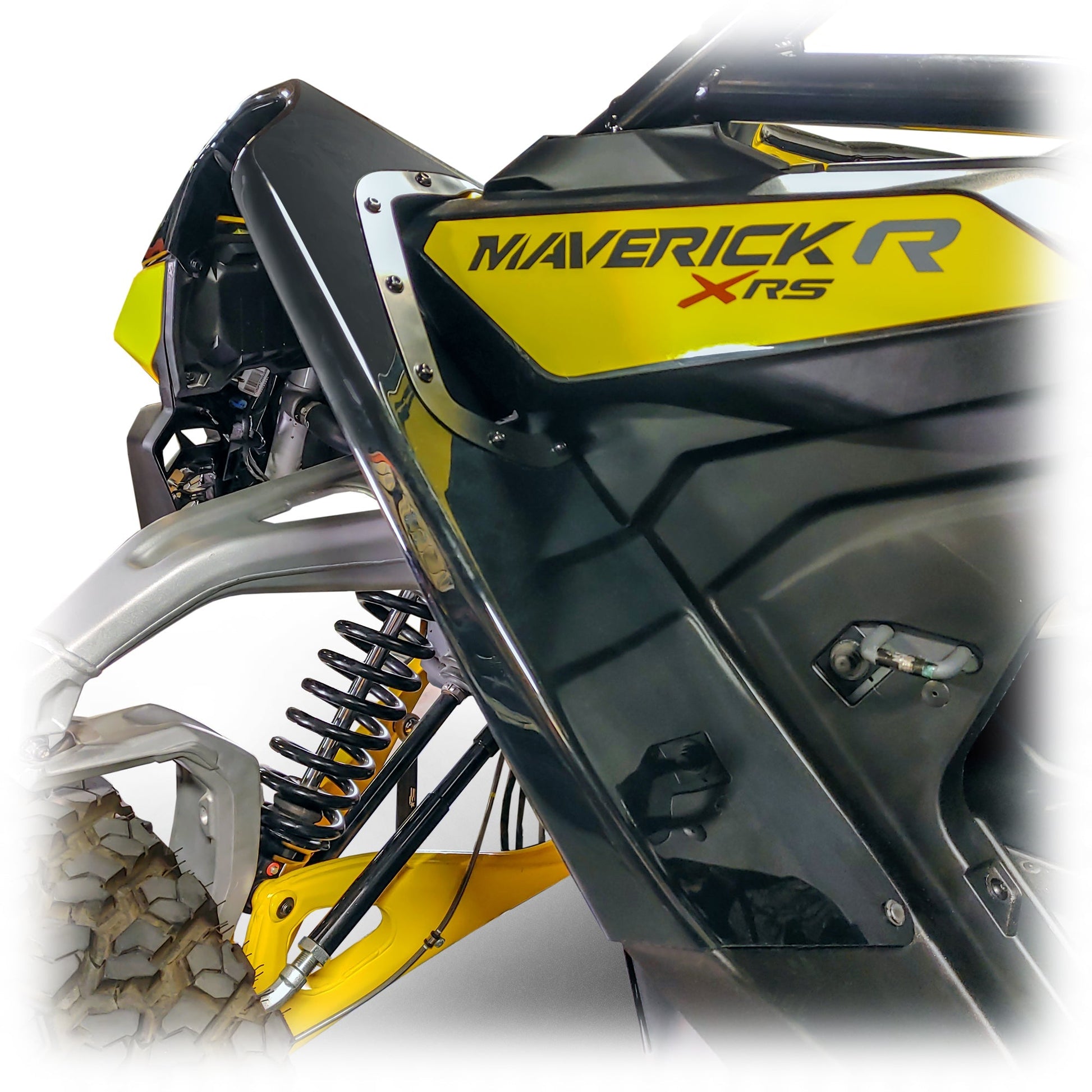 DRT Can-Am 2024+ Maverick R Front Fender Kit Dunes 2 Dezert SXS