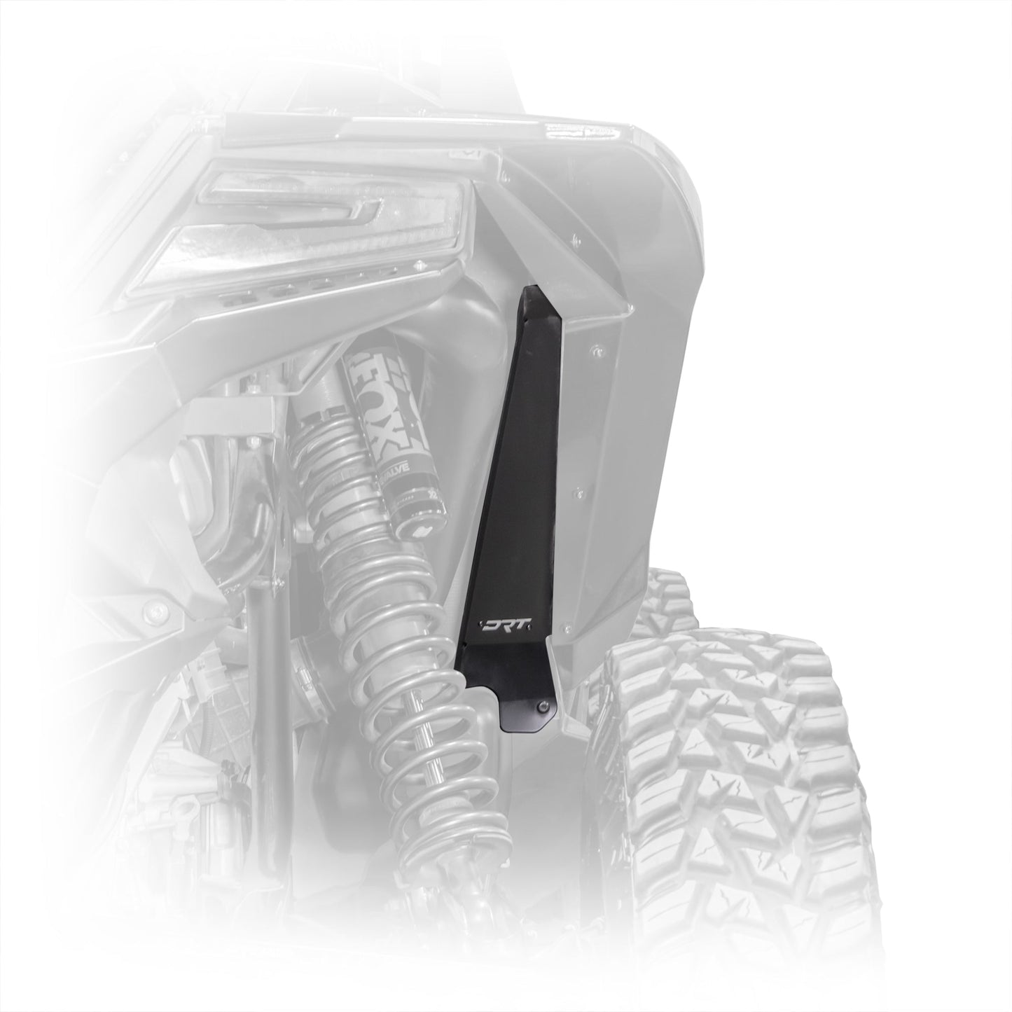 DRT RZR Pro R 2022-2024 Aluminum Rear Inner Fender Guards Dunes 2 Dezert SXS