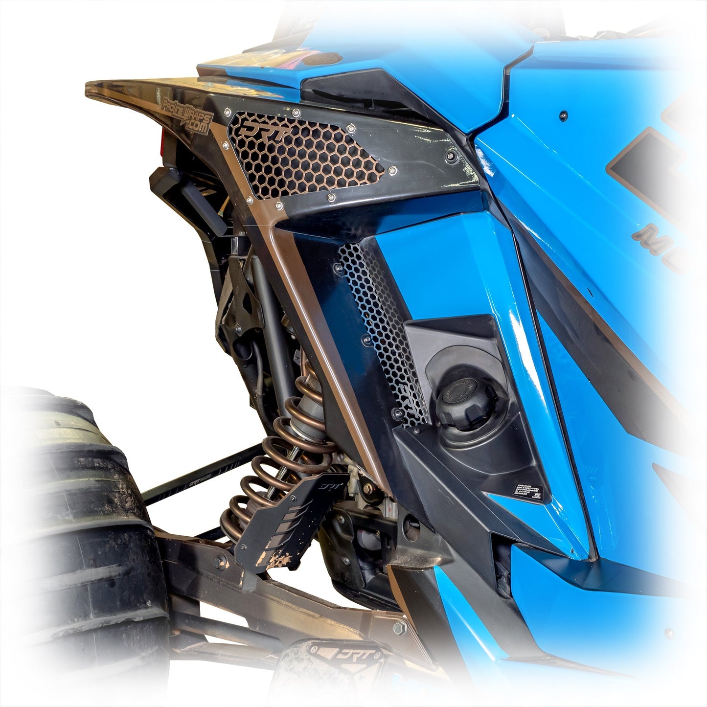DRT RZR Pro XP/Pro R/Turbo R Rear Fender Screens Dunes 2 Dezert SXS