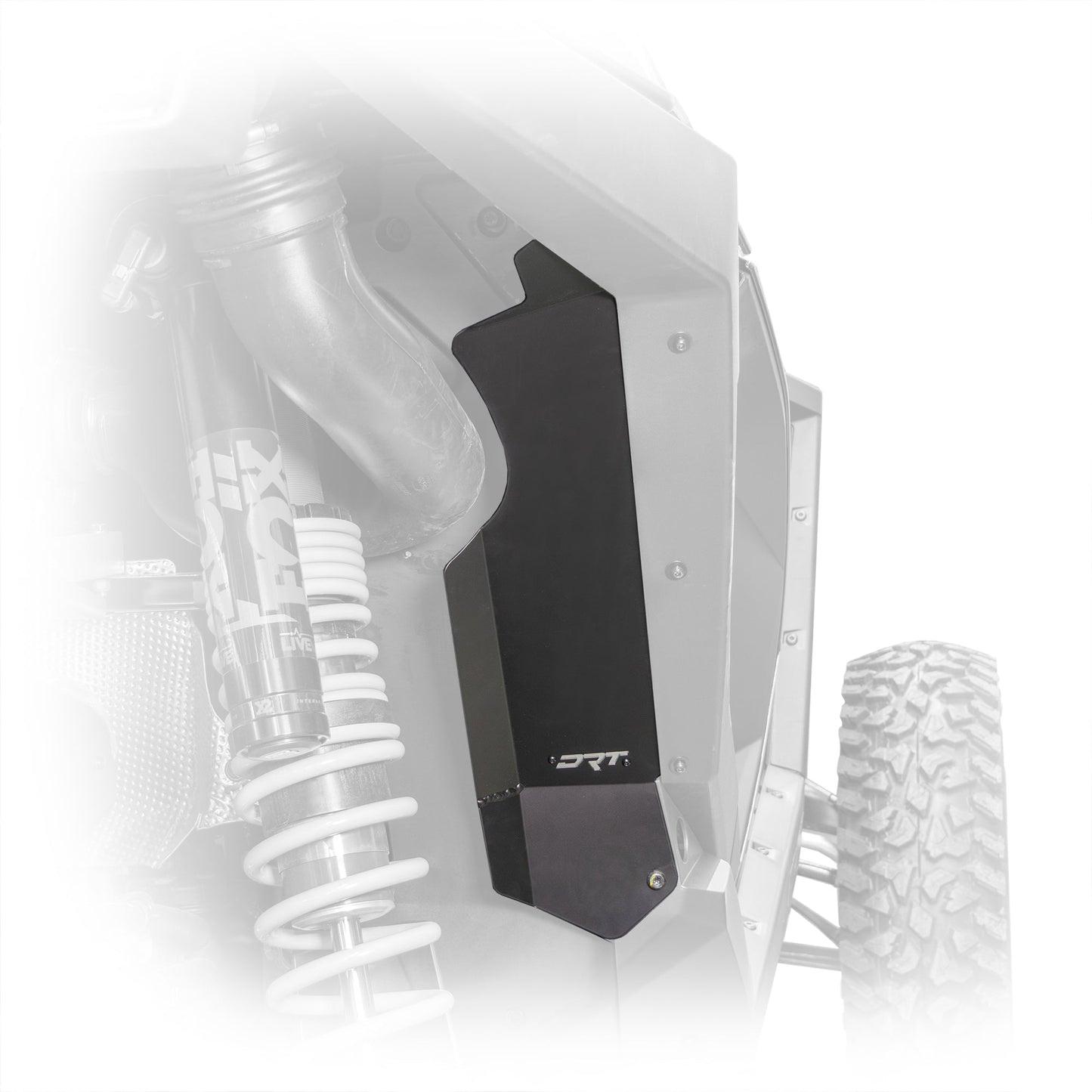 DRT RZR Pro XP / Turbo R 2022-2024 Aluminum Rear Inner Fender Guards Dunes 2 Dezert SXS
