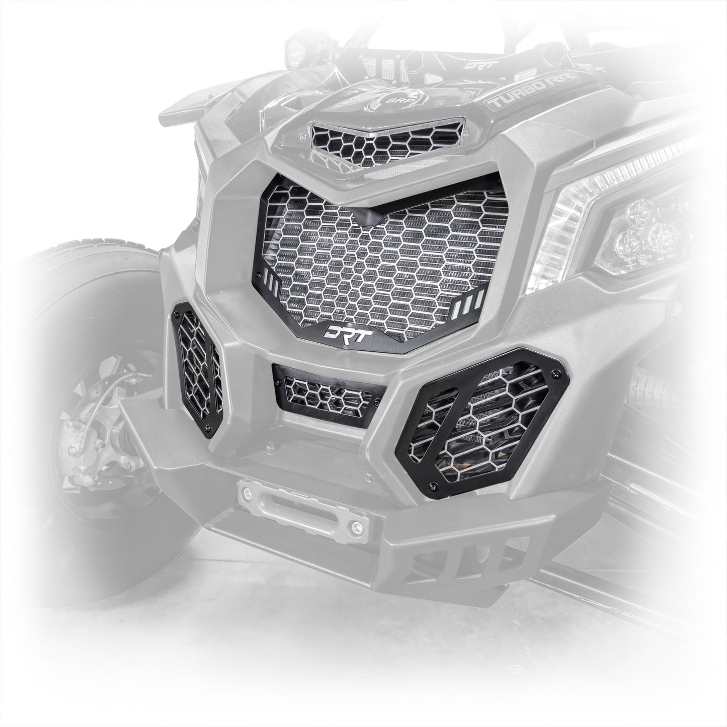 Can-Am X3 2017+ V2 Front Grill Kit 5-piece Dunes 2 Dezert SXS